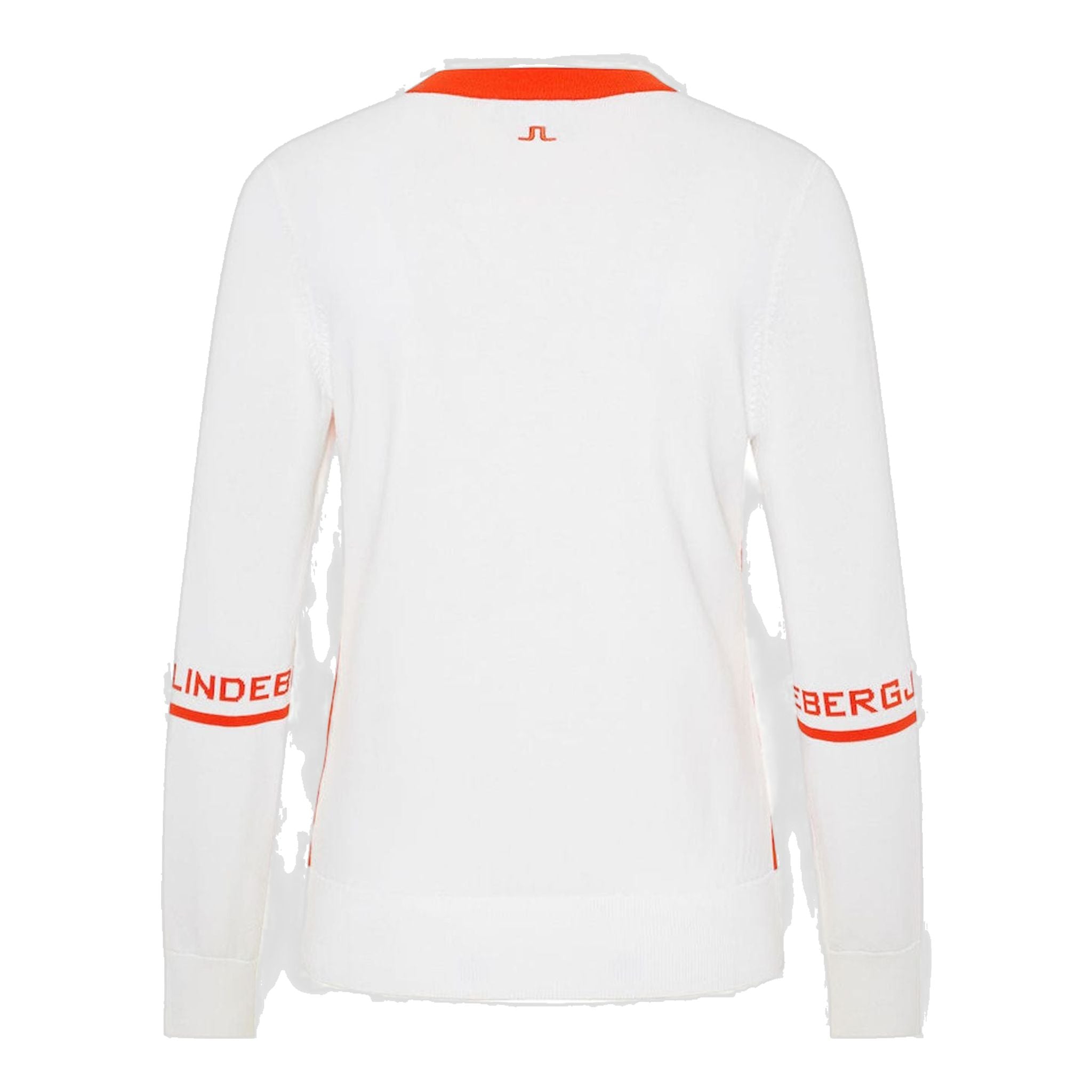 J. Lindeberg W Celine-Maglione in nylon viscosa bianco donna