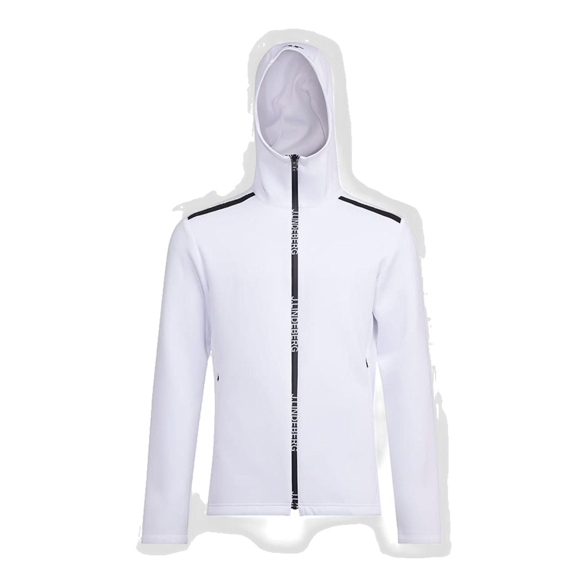 J. Lindeberg M Oleg Golf Hood Bianco Uomo
