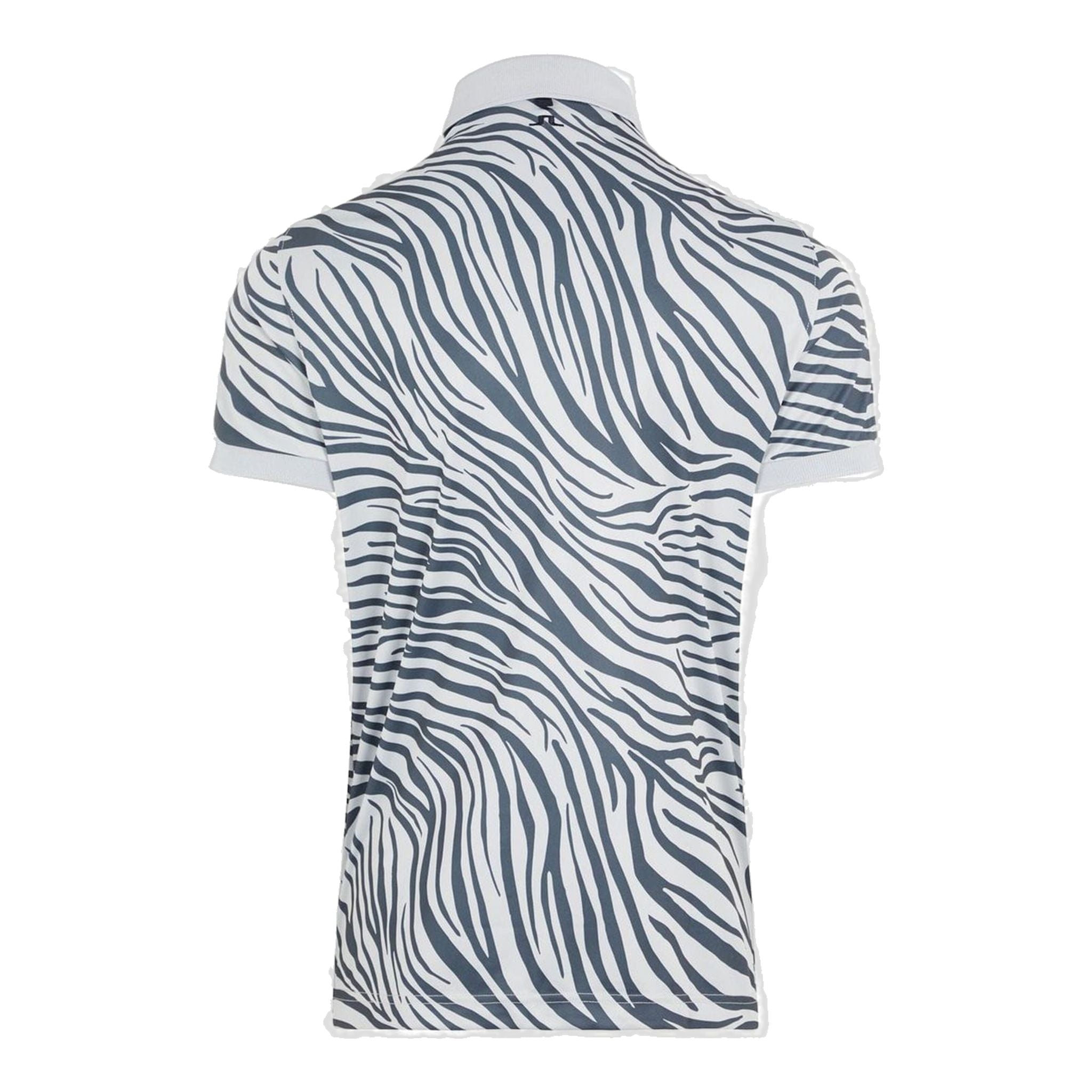 J. Lindeberg M Tour Tech Print Reg Fit-TX J Polo Zebra Worl Gre Uomo