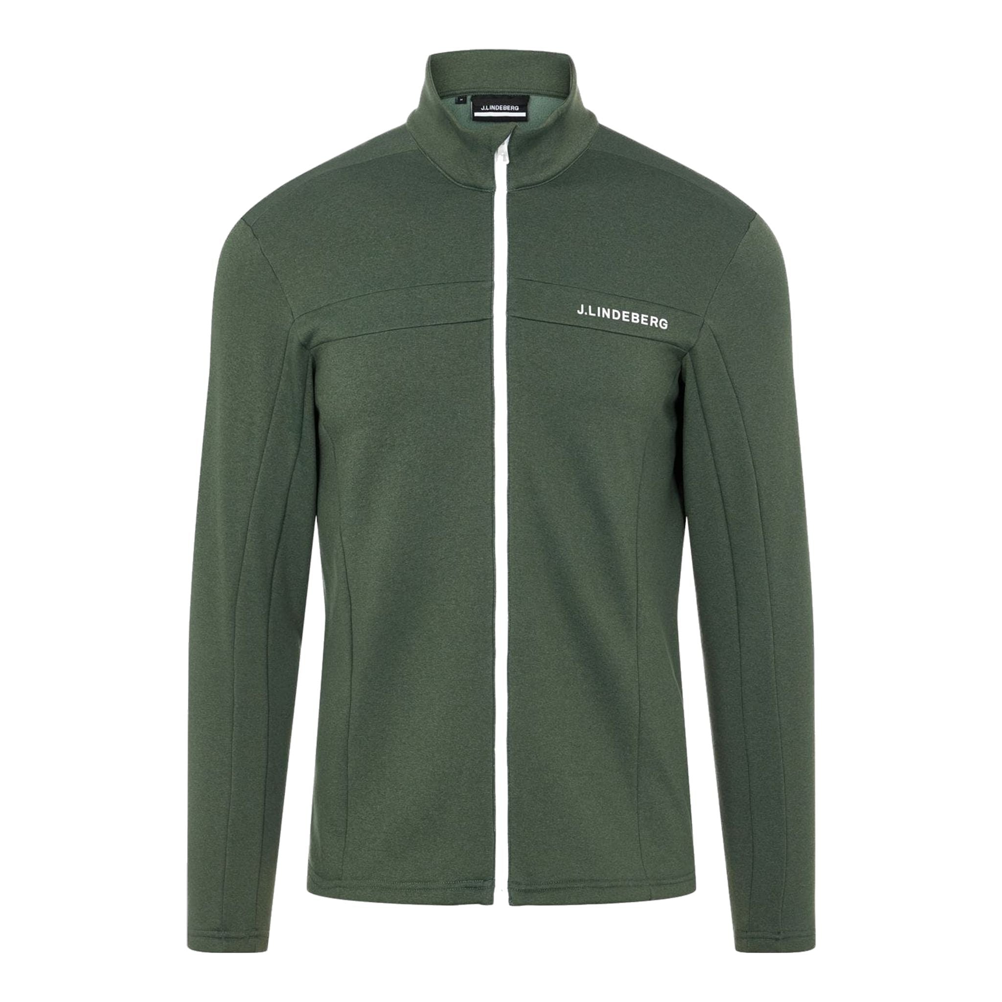 J. Lindeberg Mid Layer M Emil Thyme Green Melange Uomo