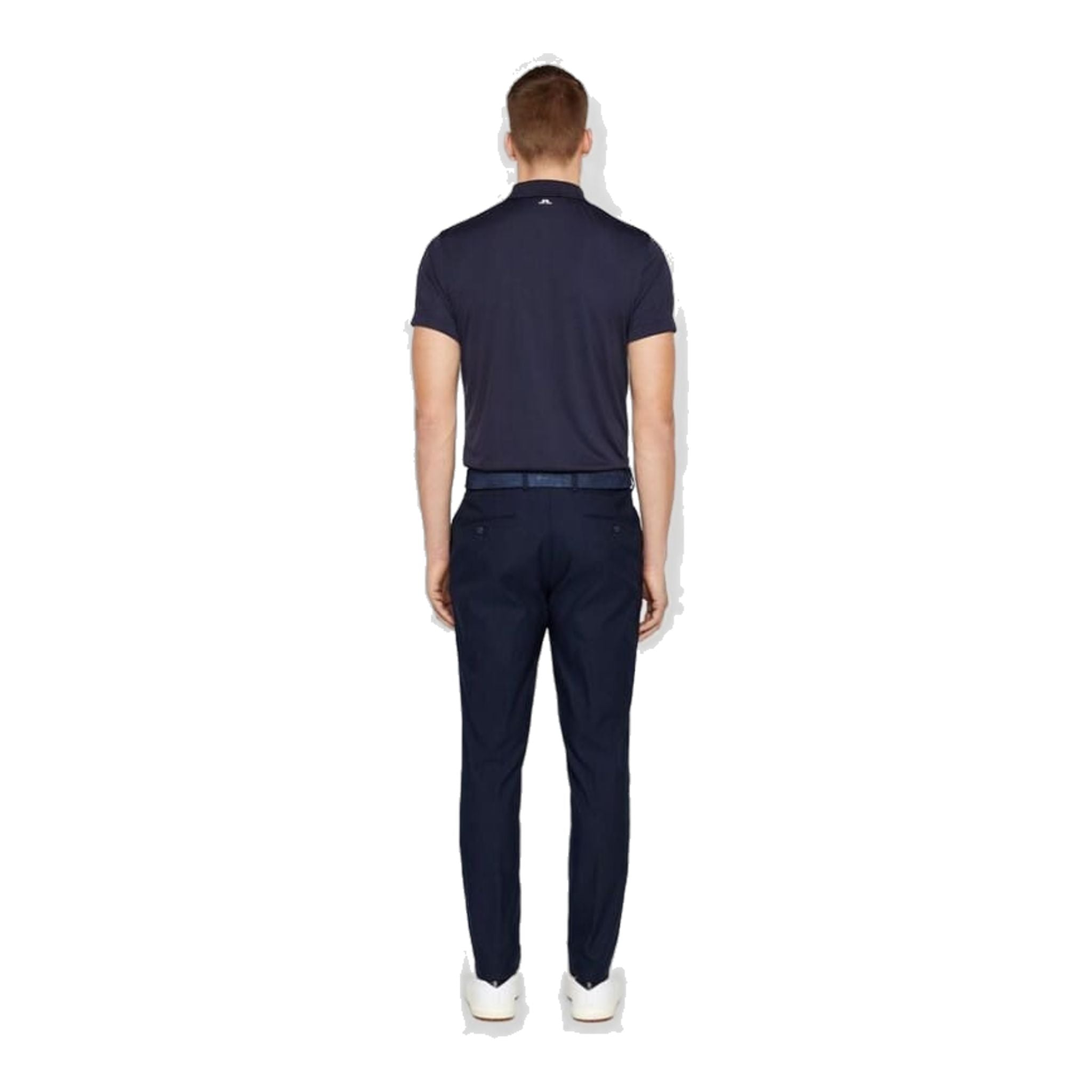 J. Lindeberg M Alan Reg Fit-TX Jersey Polo Blu Navy Uomo