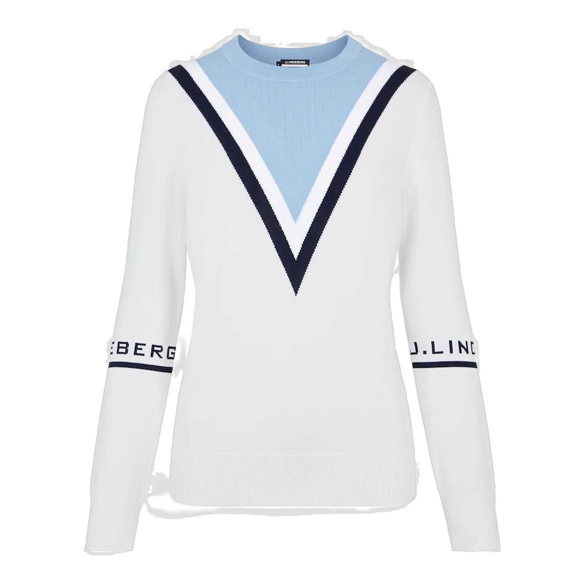 J. Lindeberg Pullover W Stina Bianco Donna