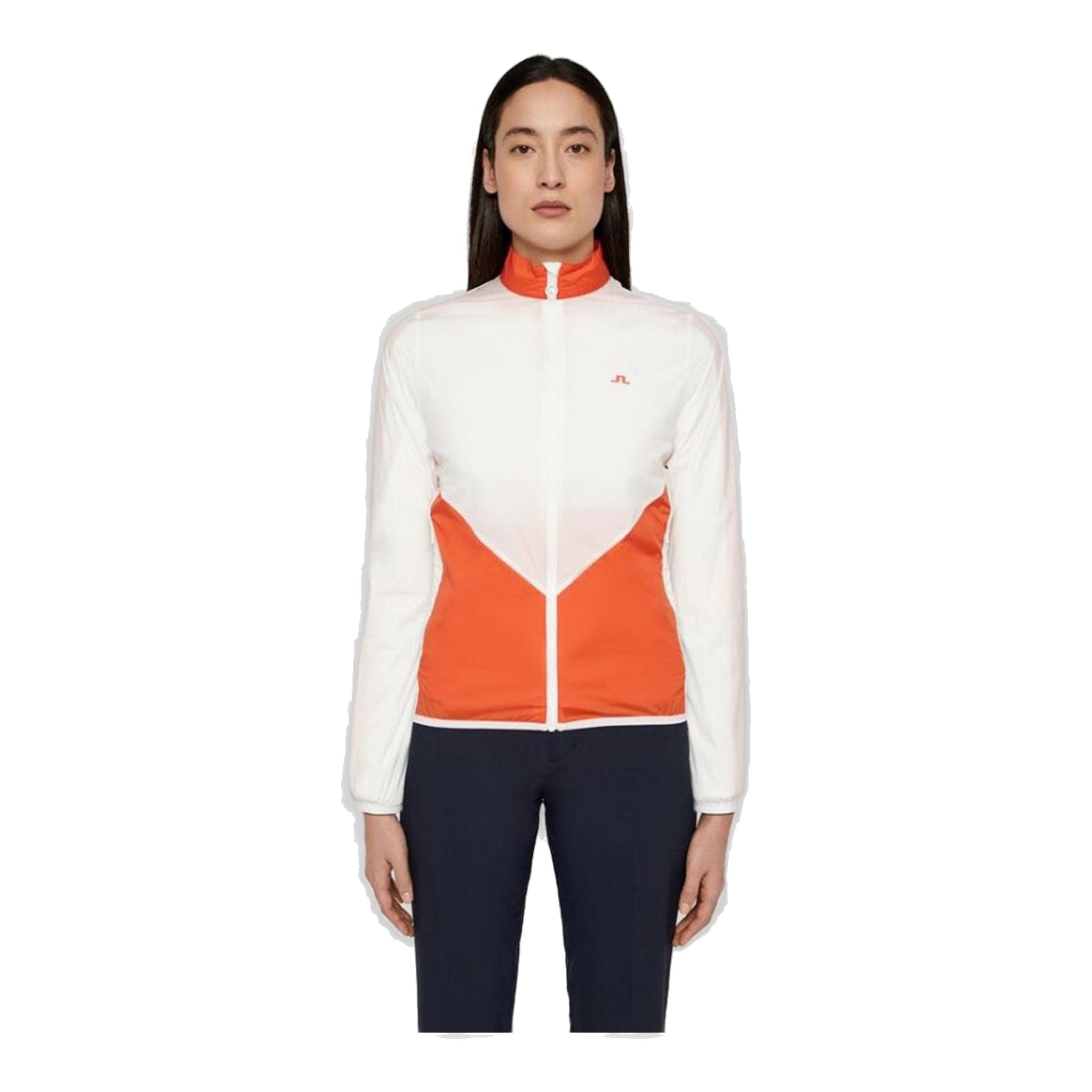 J. Lindeberg W Windbreaker Stretch Sofia Stretch Bianco Donna