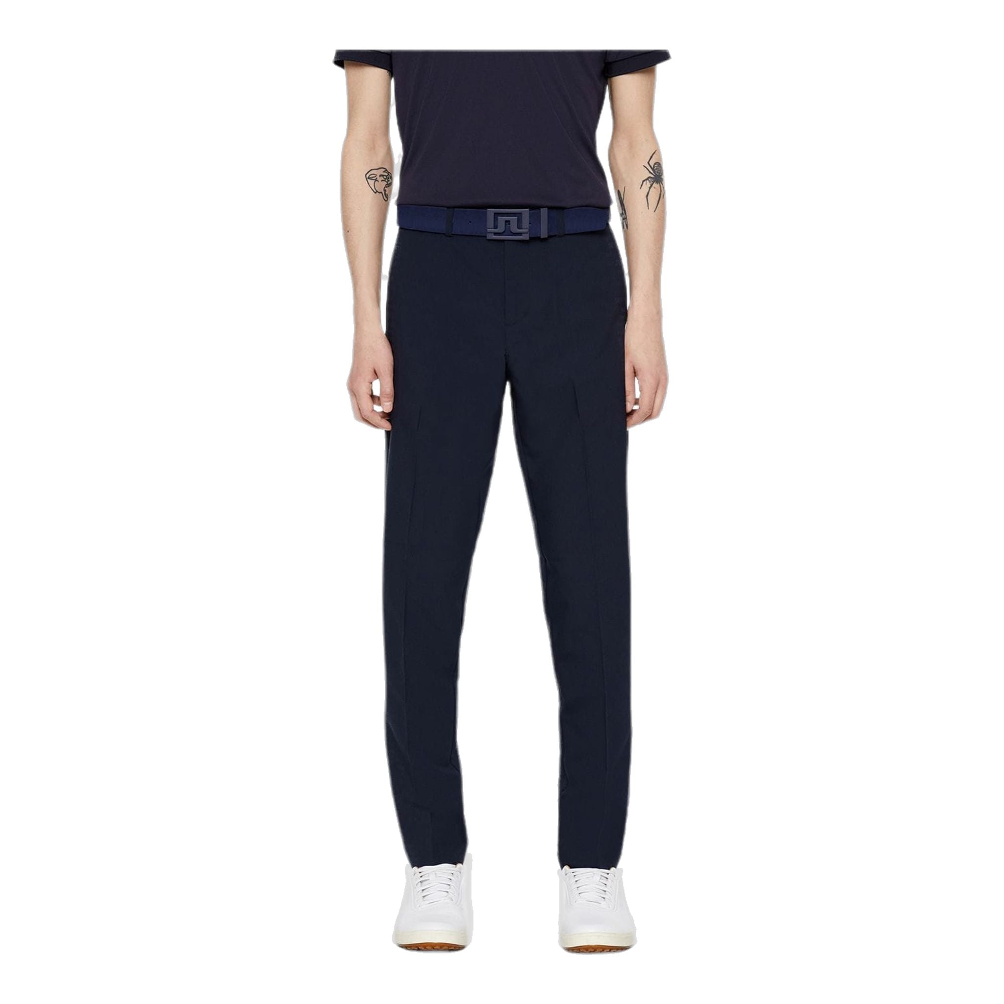 Pantaloni J. Lindeberg M Will-Light Jaquard JL Navy Uomo