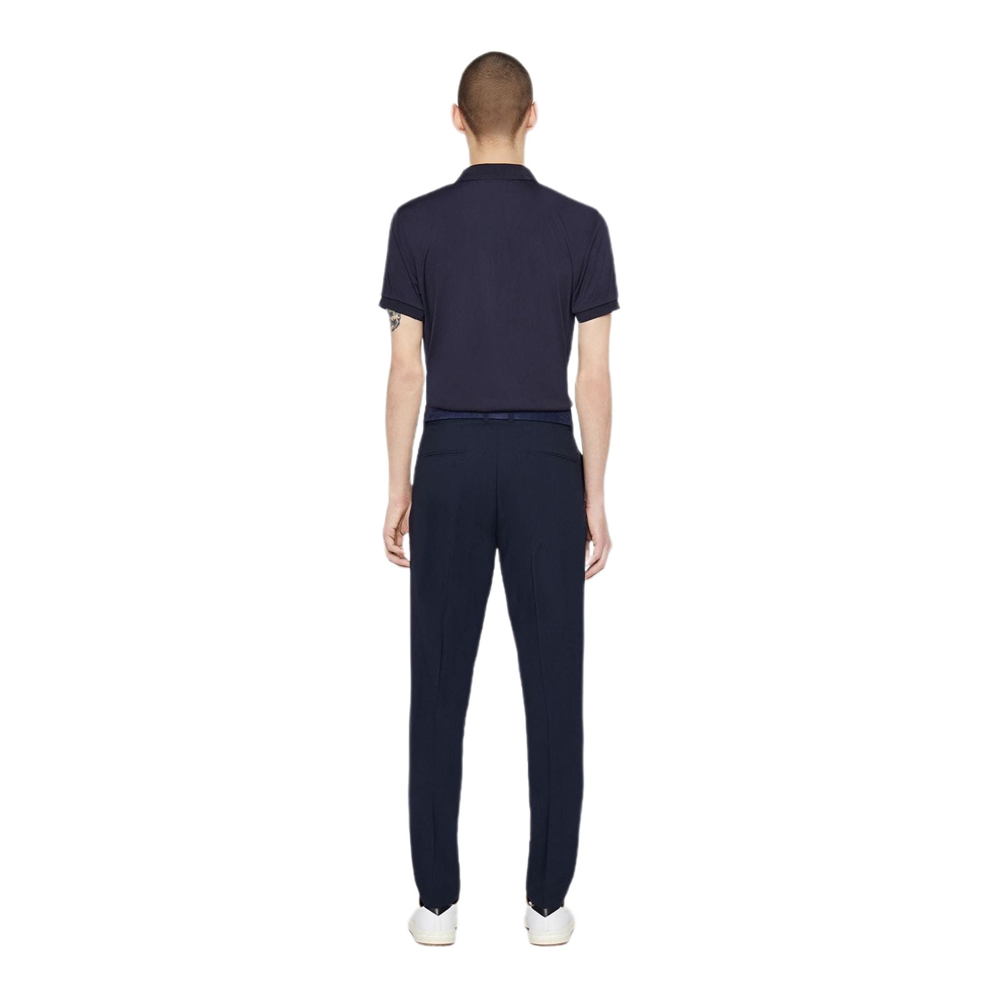 Pantaloni J. Lindeberg M Will-Light Jaquard JL Navy Uomo
