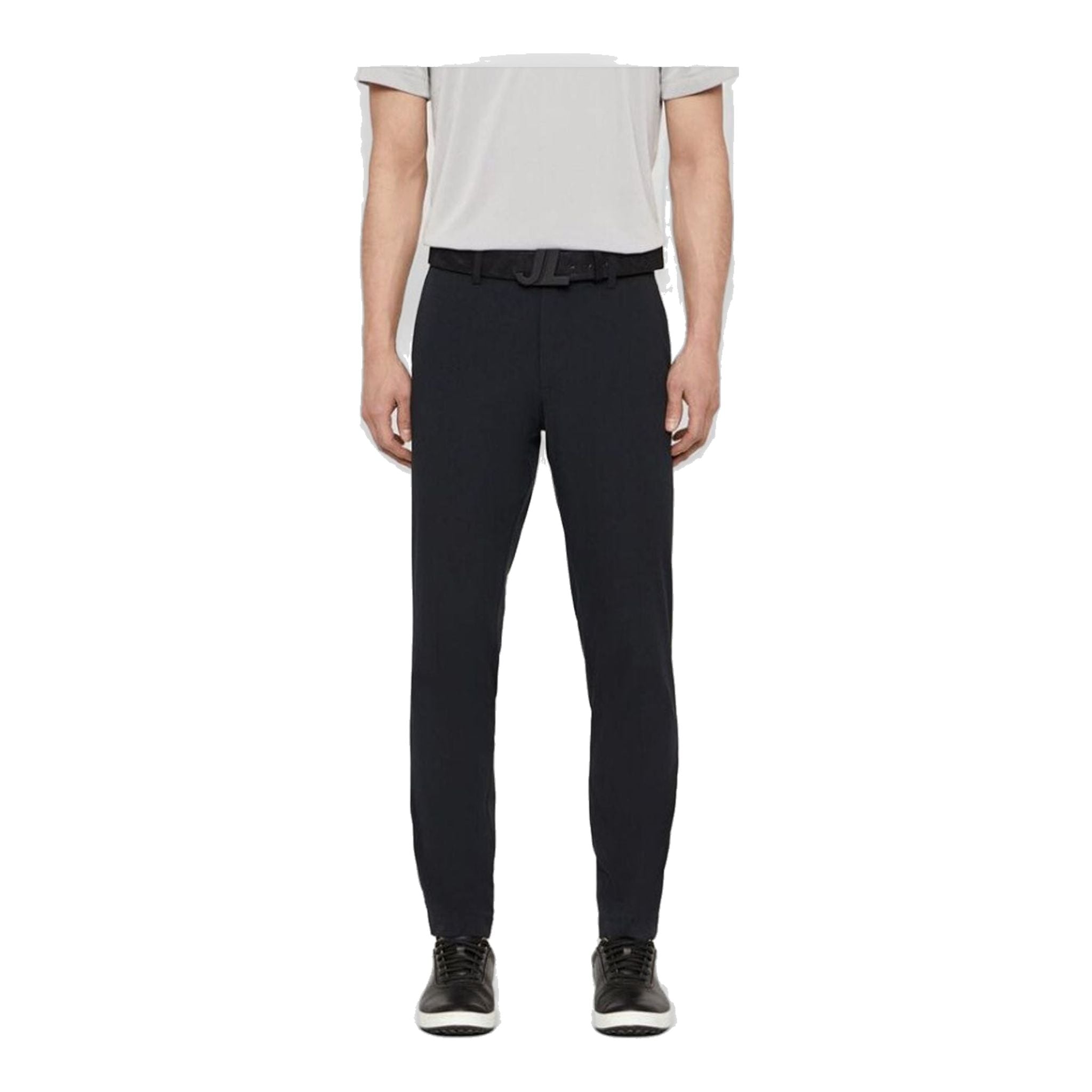 Pantaloni J. Lindeberg M Vent - Pantaloni con spacco alto neri da uomo