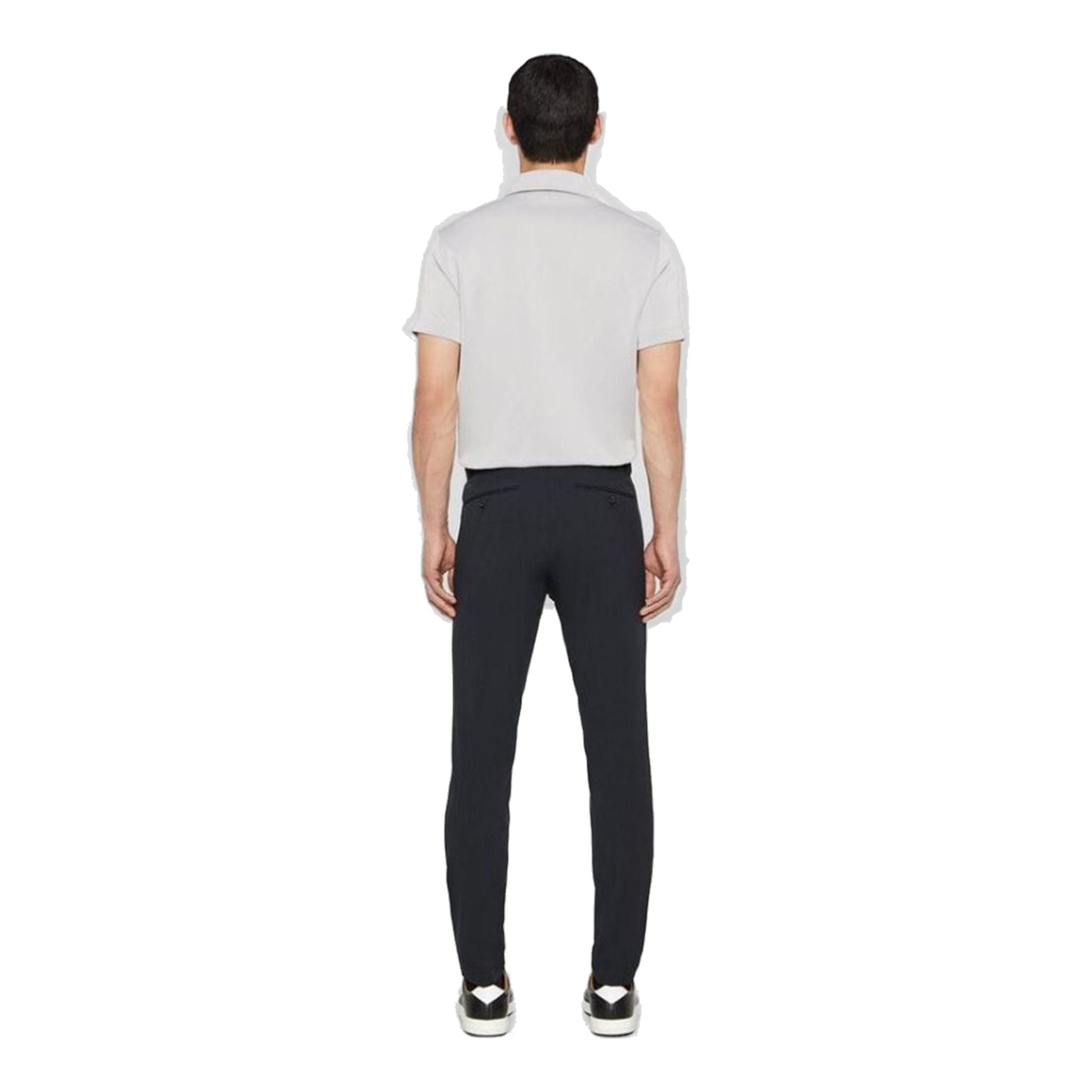 Pantaloni J. Lindeberg M Vent - Pantaloni con spacco alto neri da uomo