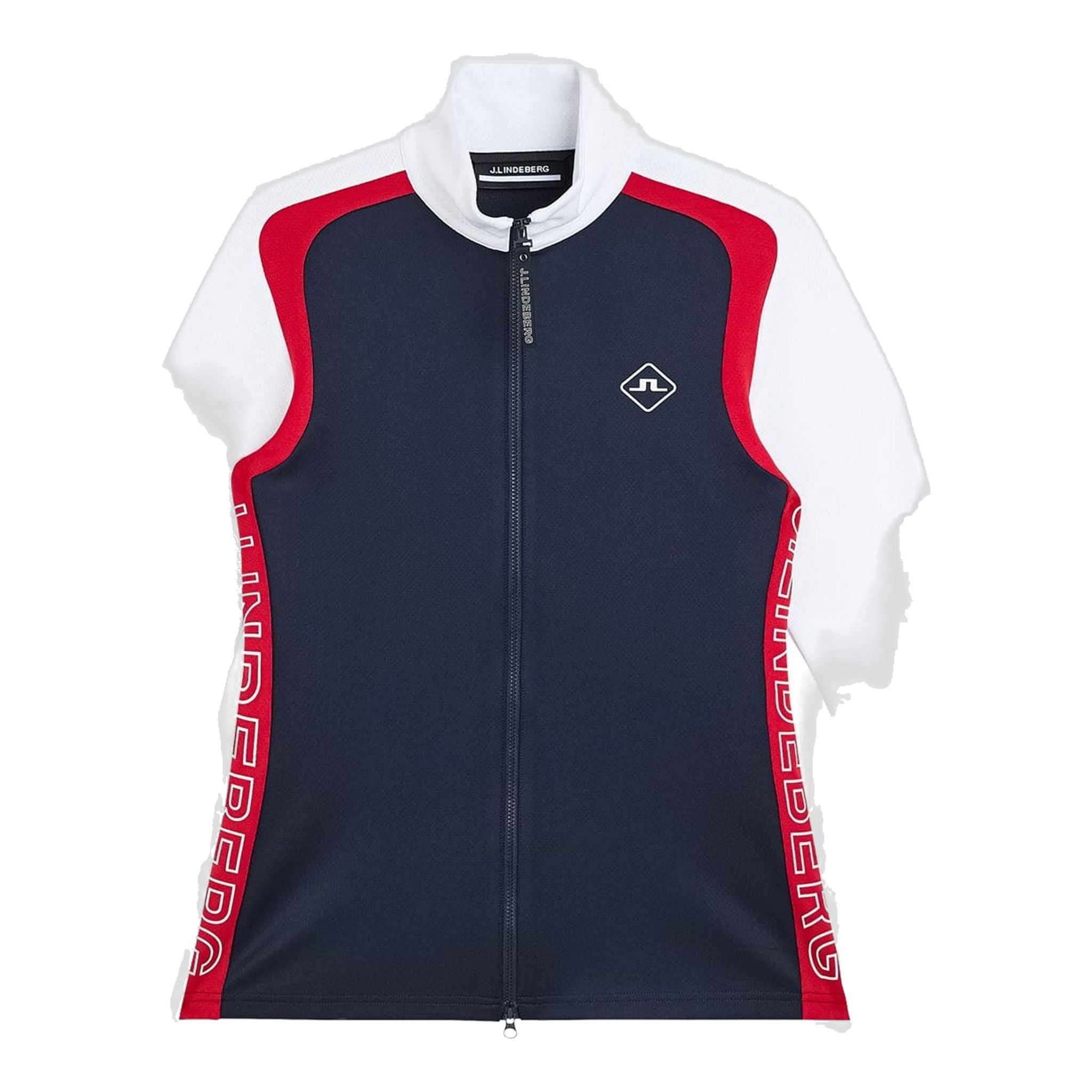 J. Lindeberg Solar Full Zip Mid Layer JL Navy Donna Donna