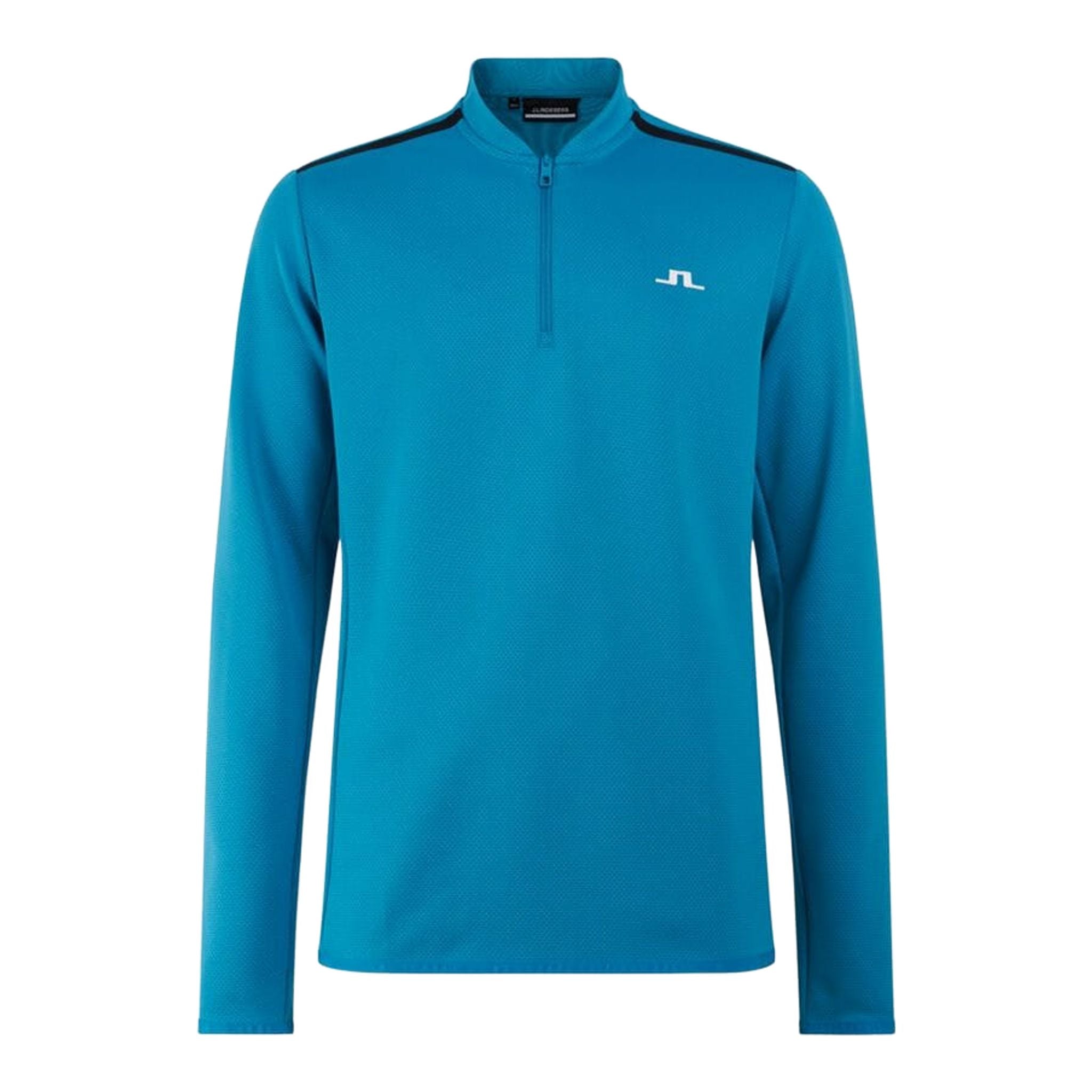 J. Lindeberg M Tech Bridge Golf Mid Layer Smalto Blu Uomo