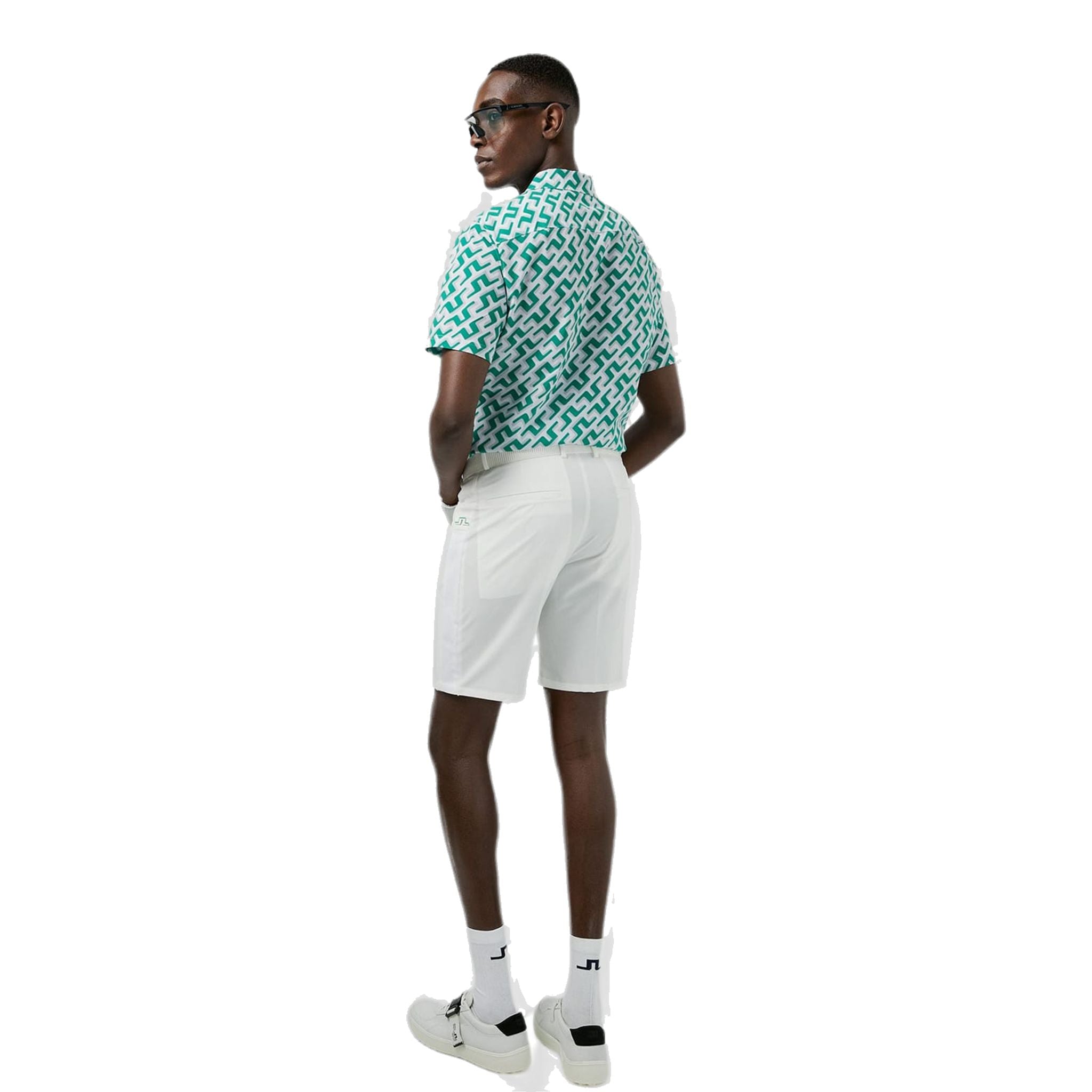 J. Lindeberg M Breve Kim Bianco Uomo