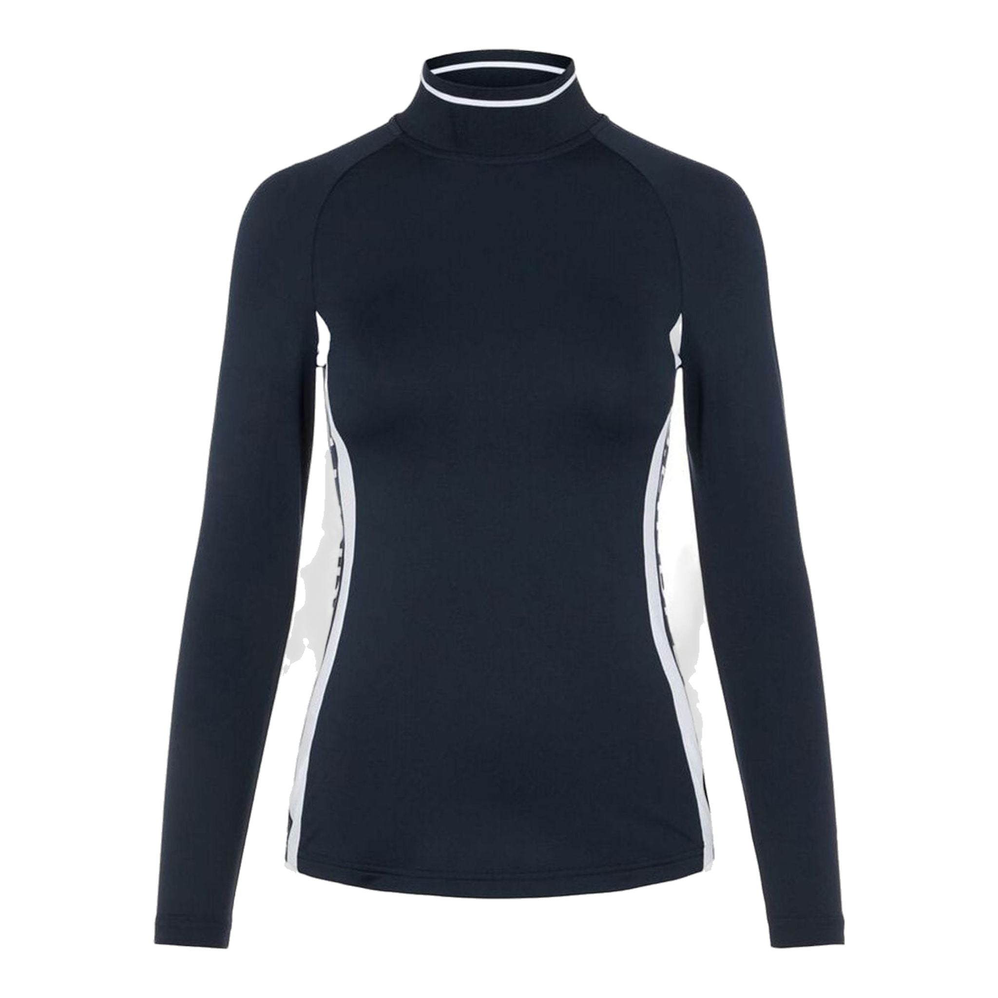 J. Lindeberg W Layer Zadie Soft Compression Top manica lunga blu scuro donna