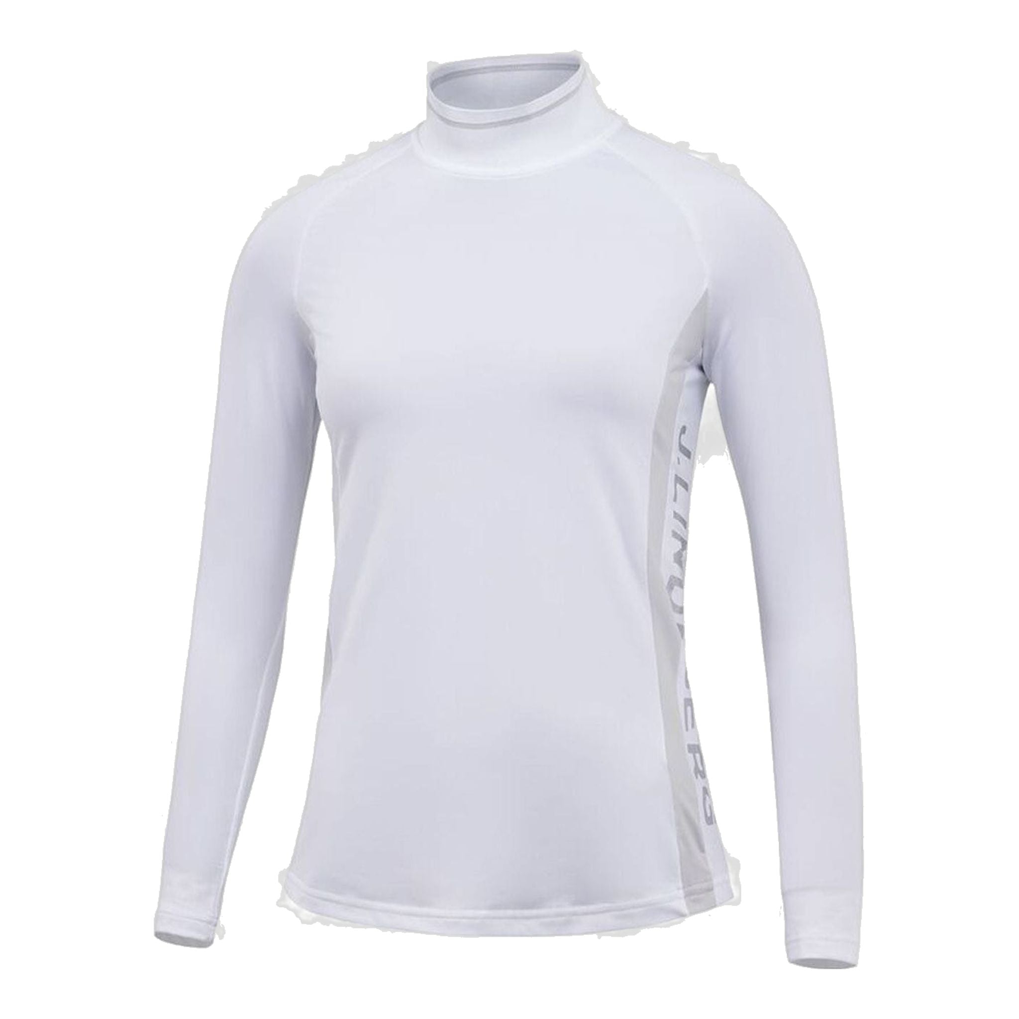 J. Lindeberg W Layer Zadie Soft Compression Top Langarm Weiß Damen