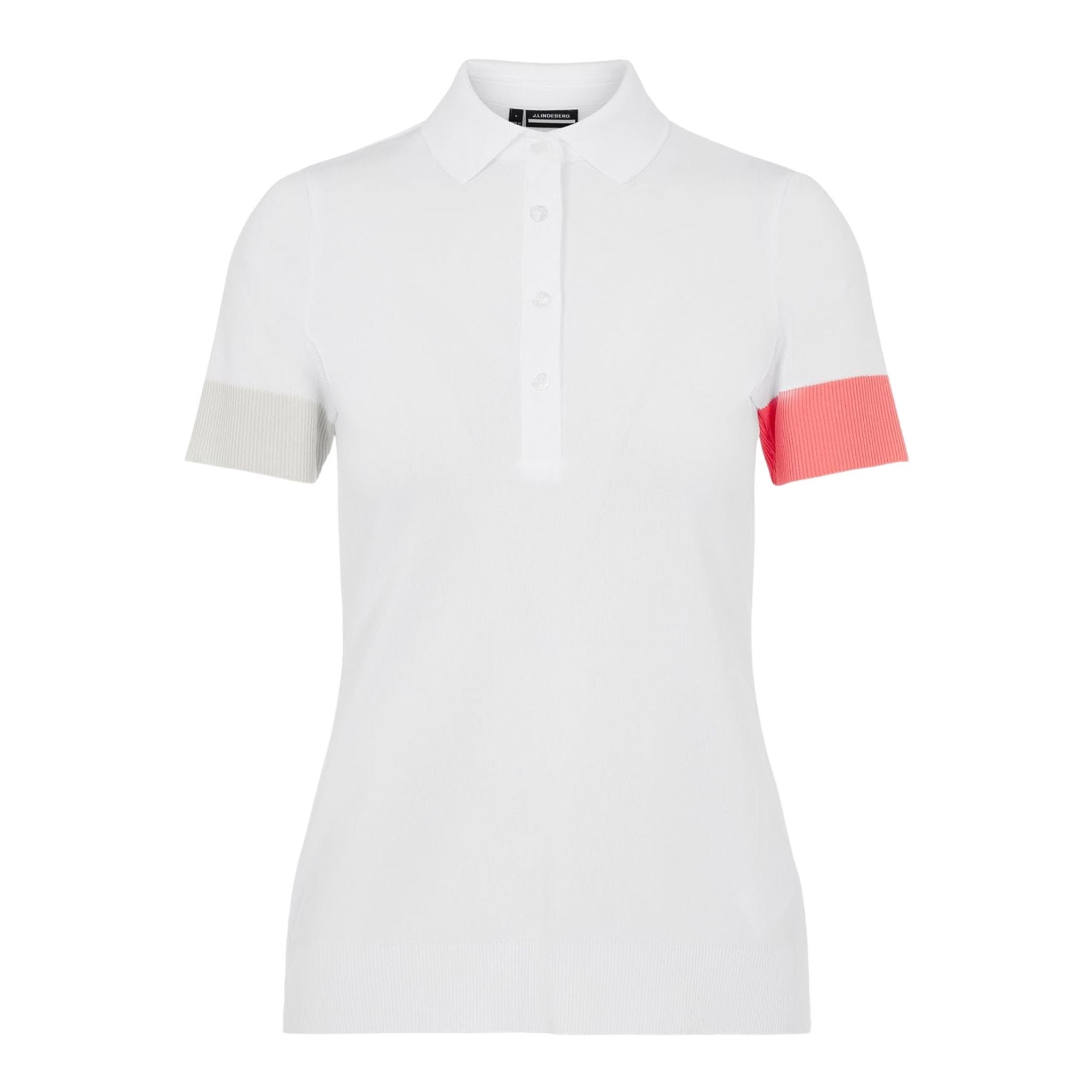 Polo J. Lindeberg W Maja SS bianca da donna