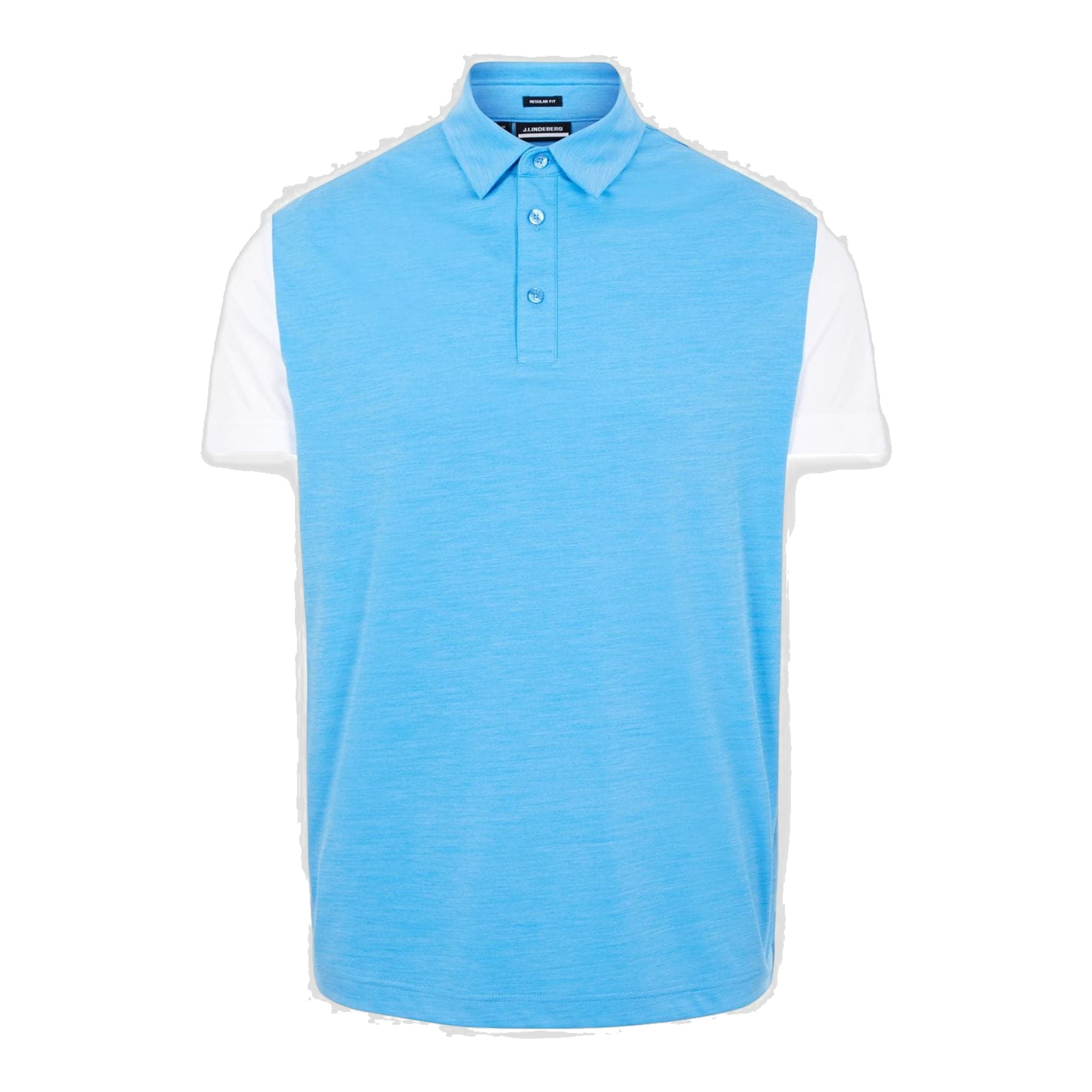 J. Lindeberg M Harry Regular Fit SS Polo Ocean Blue Herren