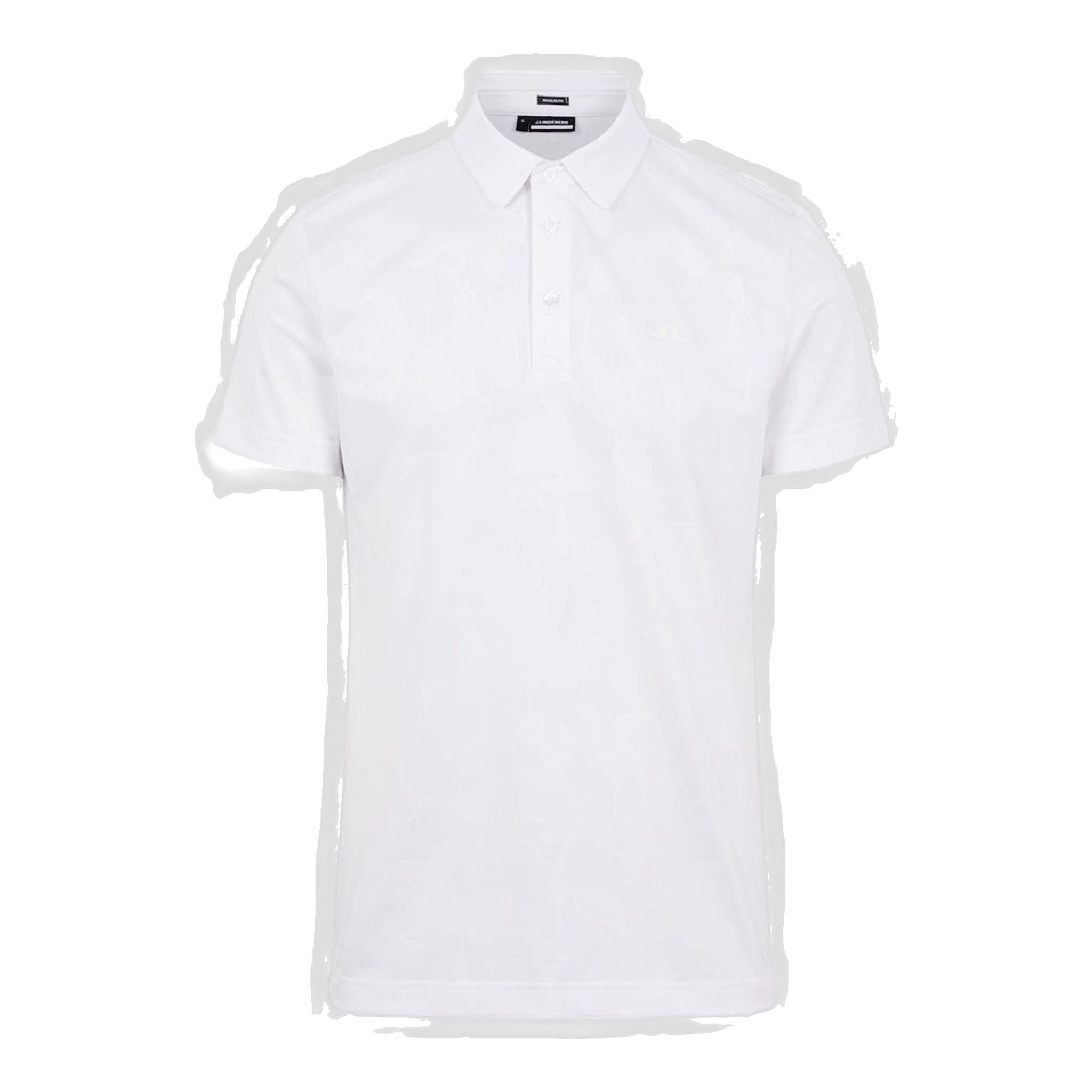 J. Lindeberg M Clide Regular Fit SS Polo Bianco Uomo