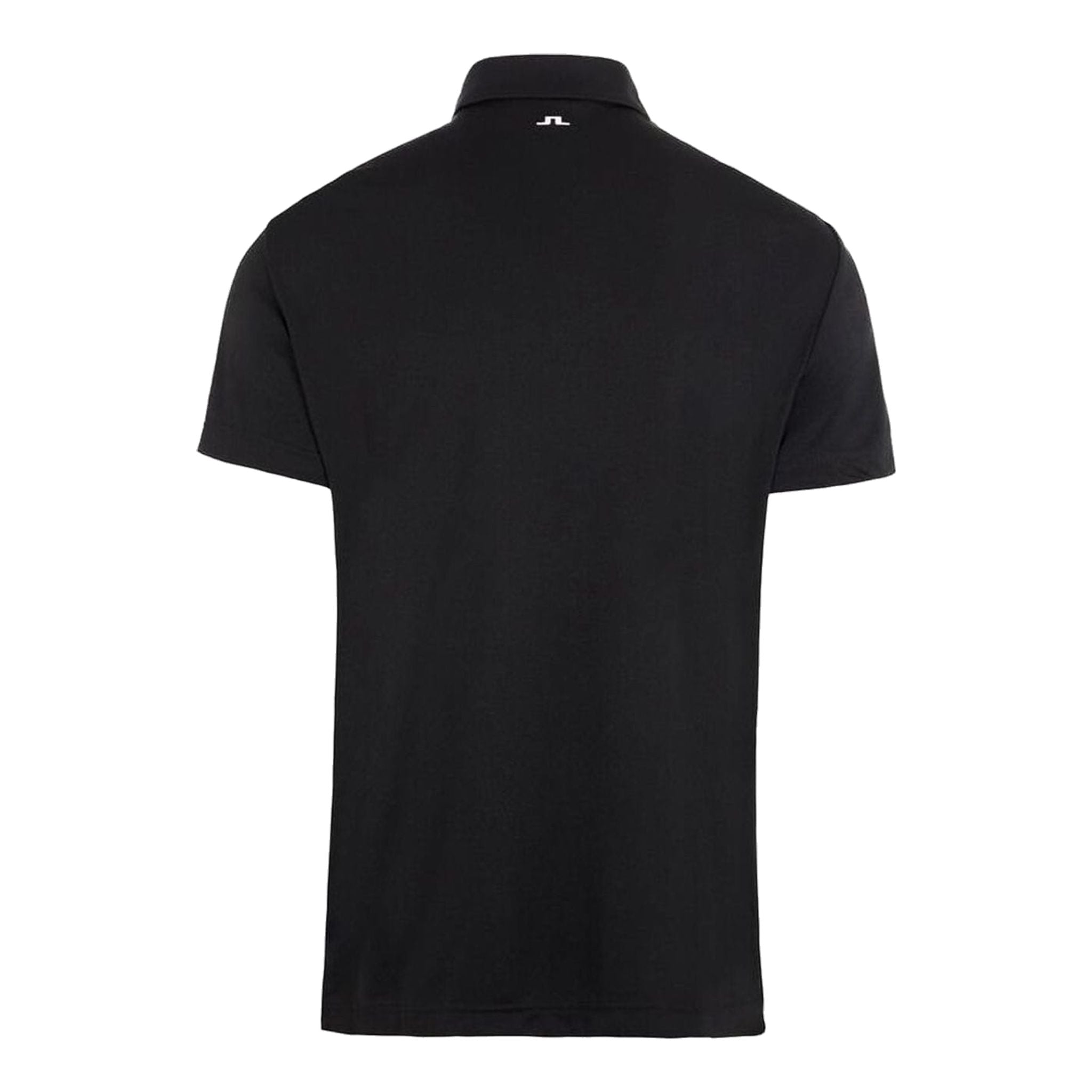 J. Lindeberg M Clark Reg Fit-TX Jersey Polo Nero Uomo