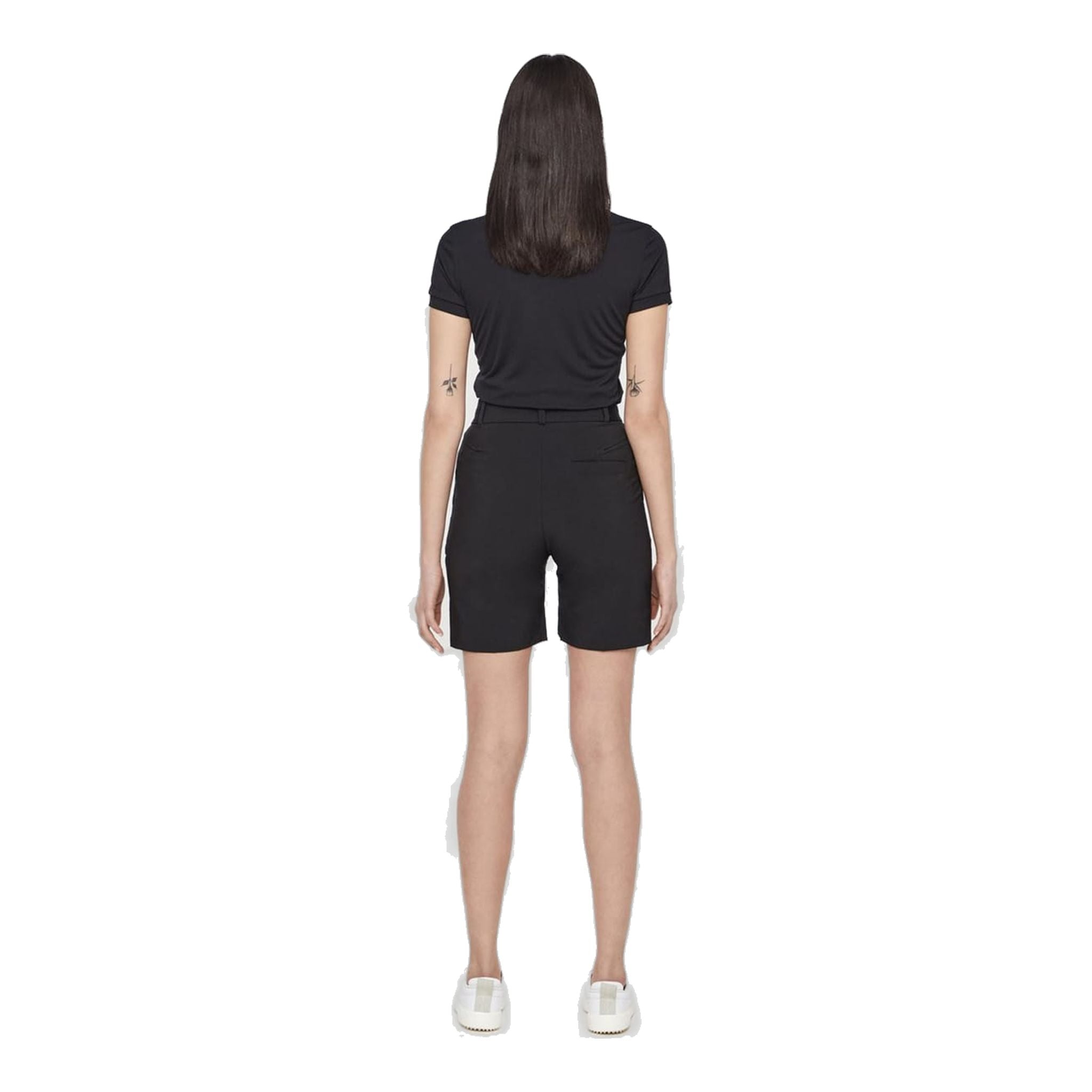 Polo da donna J. Lindeberg W Tour Tech slim TX Jersey nero