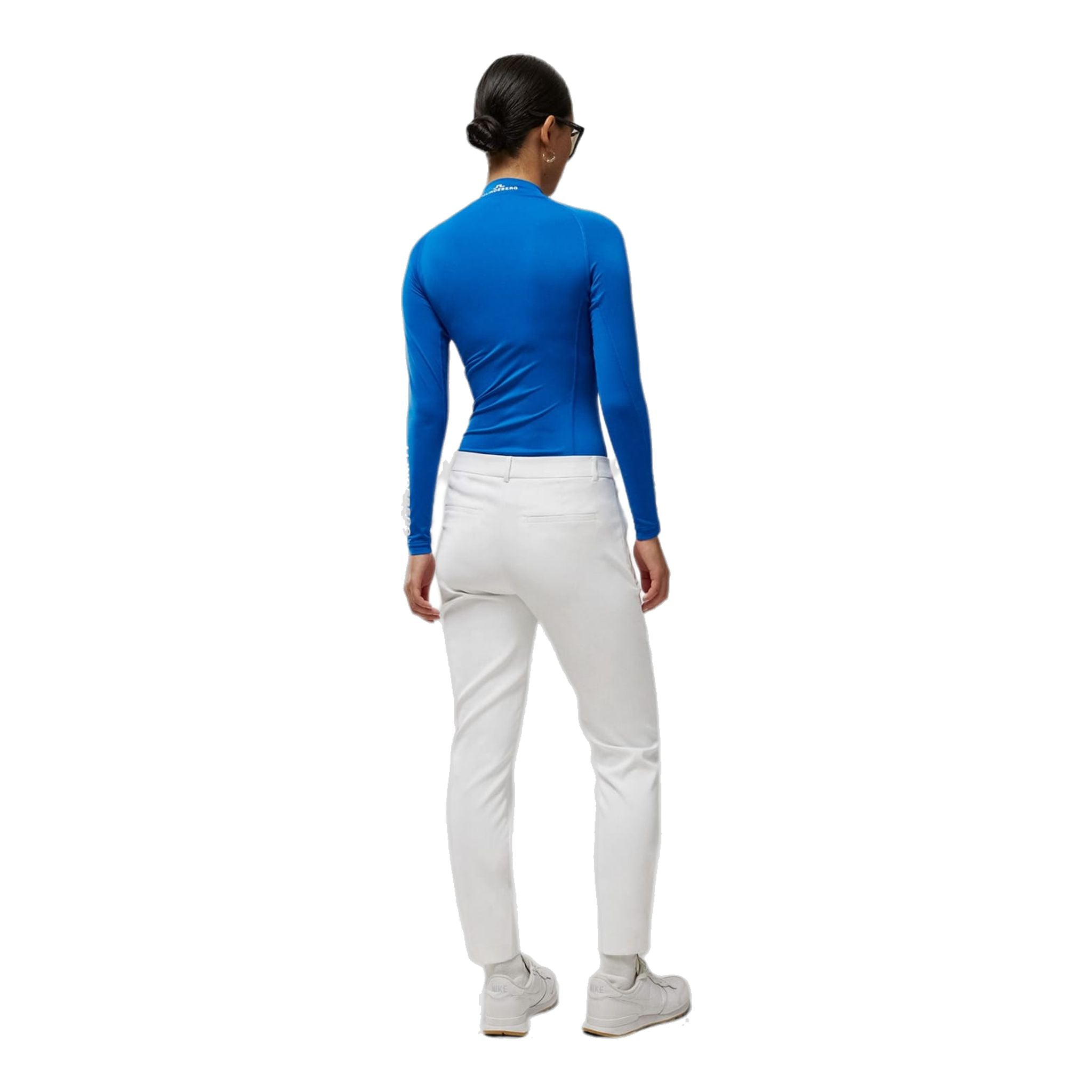 J. Lindeberg Asa Golf Top a compressione morbida Blu nautico Donna Donna