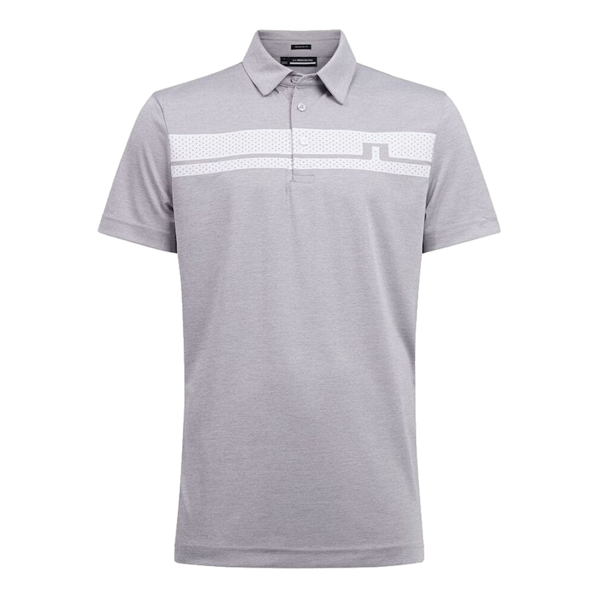 Polo da golf J. Lindeberg M Clark Regular Fit Micro Chip Melange Uomo