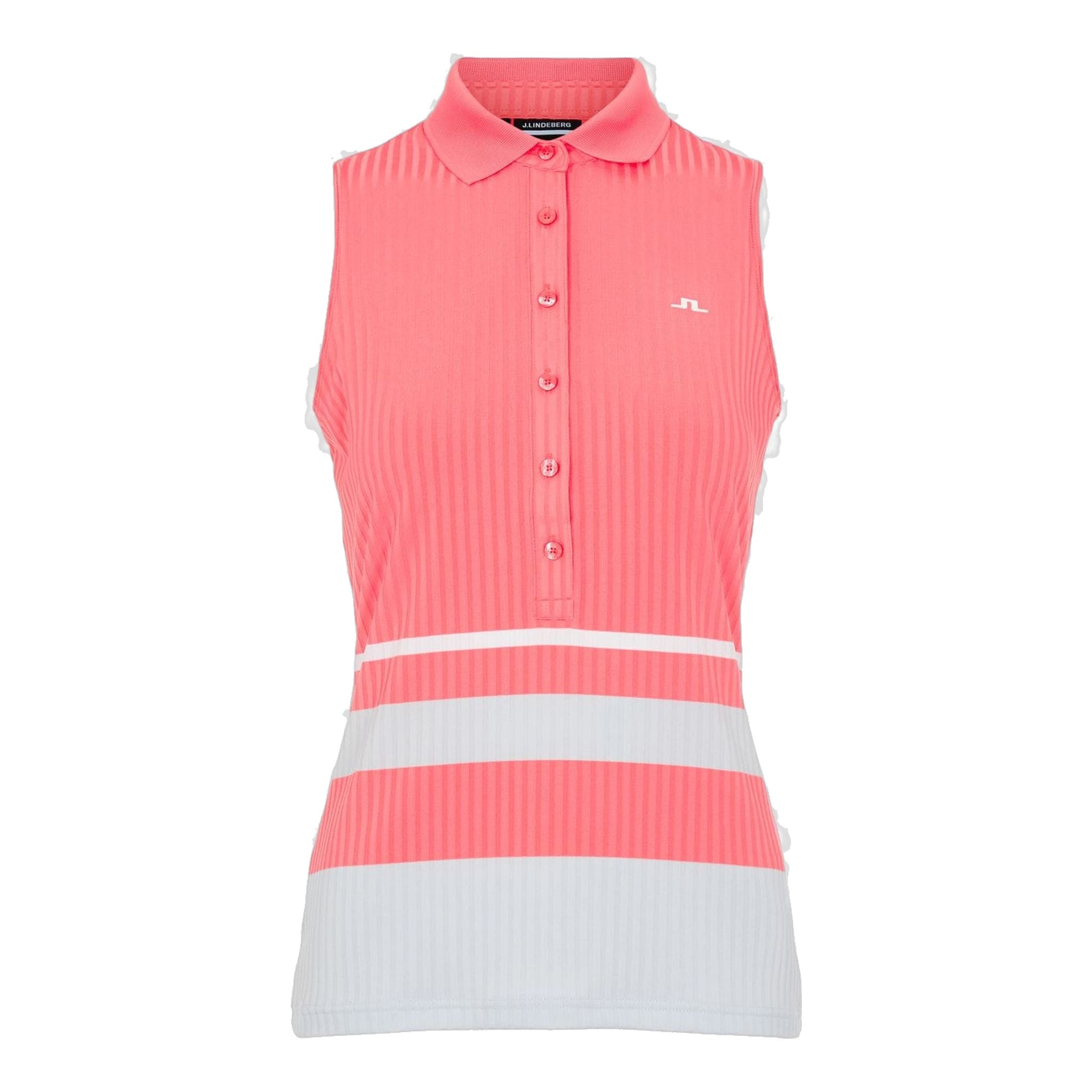 Polo da golf senza maniche J. Lindeberg Tess da donna