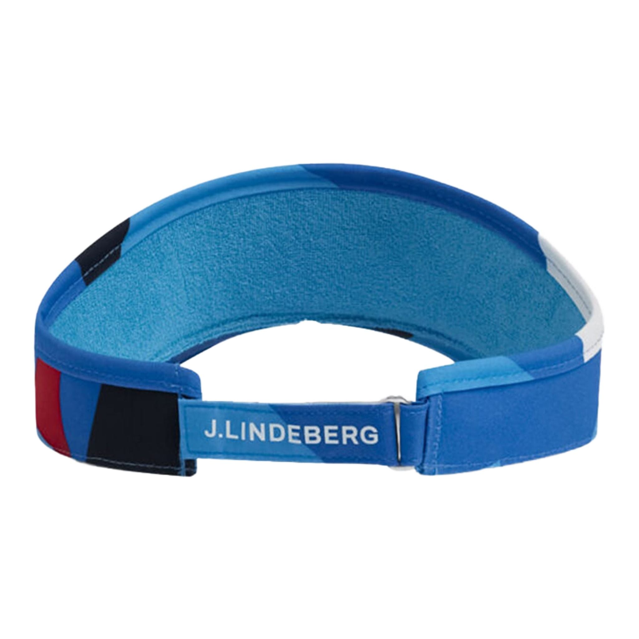 J. Lindeberg Bon Print Visiera Donna Brilliant Blue Donna