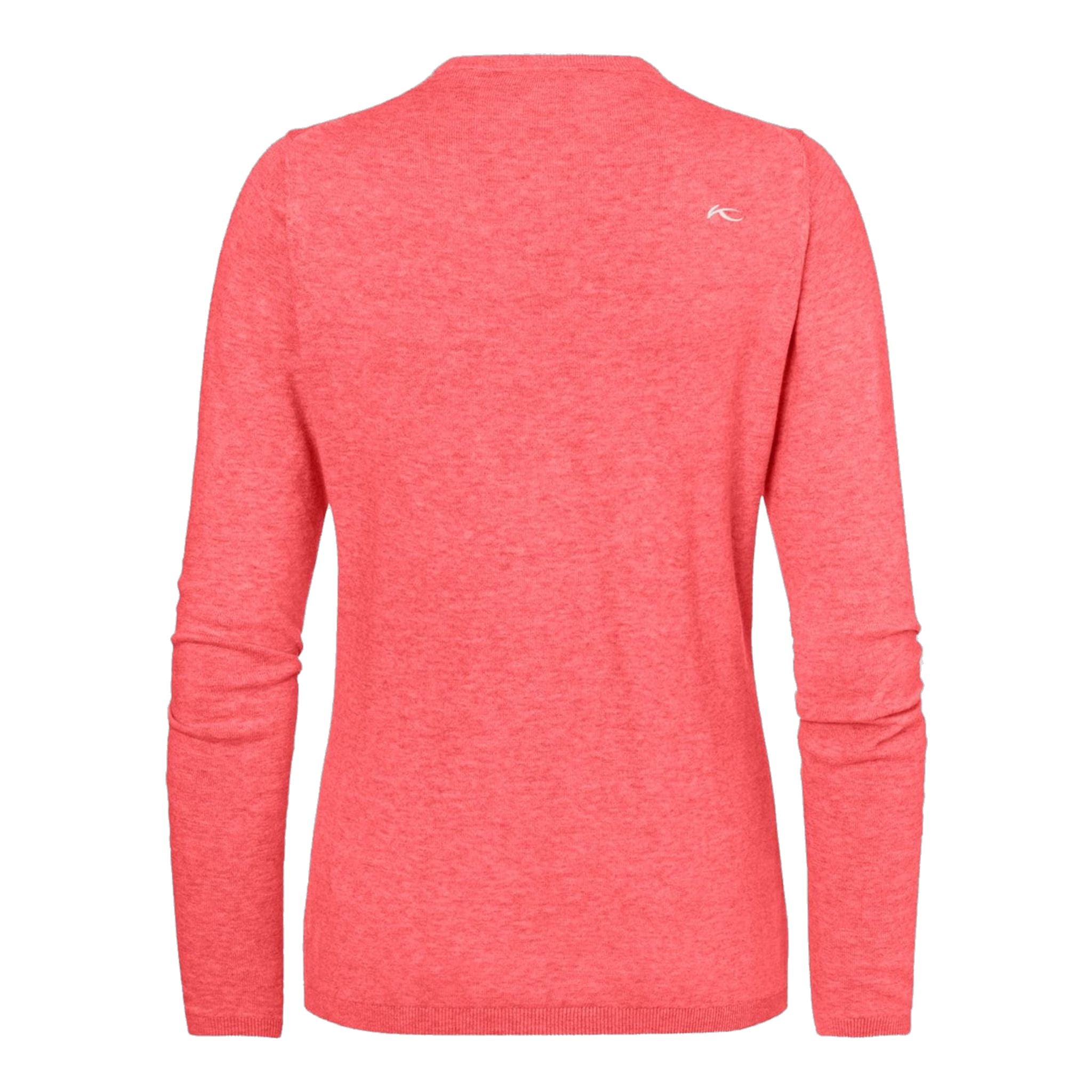 Kjus W Kicki V-Neck Pullover Flame Melange Donna