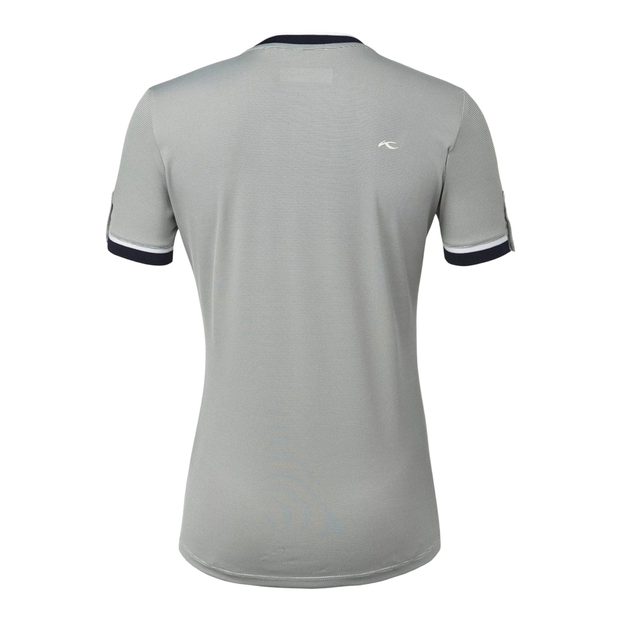 Kjus W Elena Stripe SS Polo Atlanta Blu/Bianco Donna