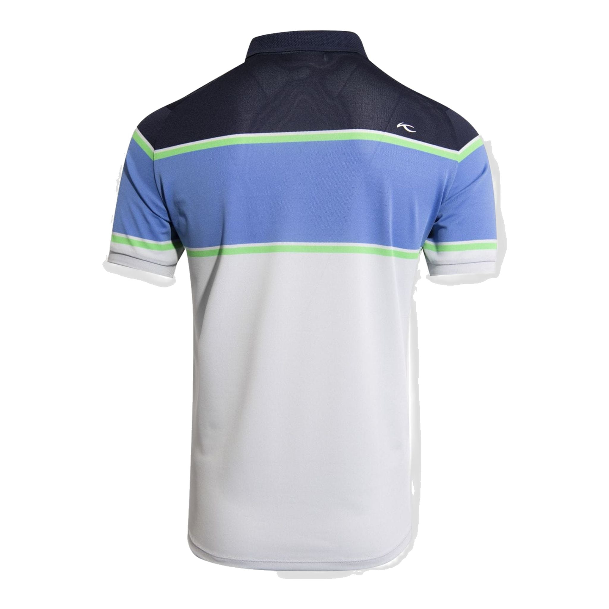 Polo Kjus M Luan CB SS Argento Nebbia/Cascata da Uomo