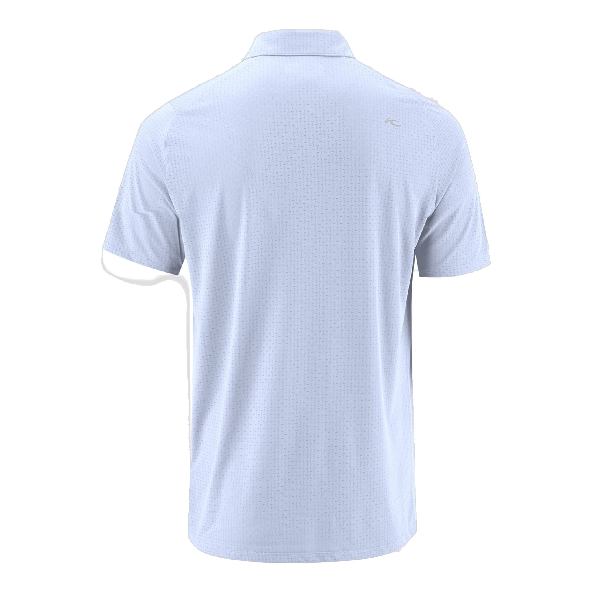 Polo Kjus M Savin Structure SS Crystal Blue Uomo
