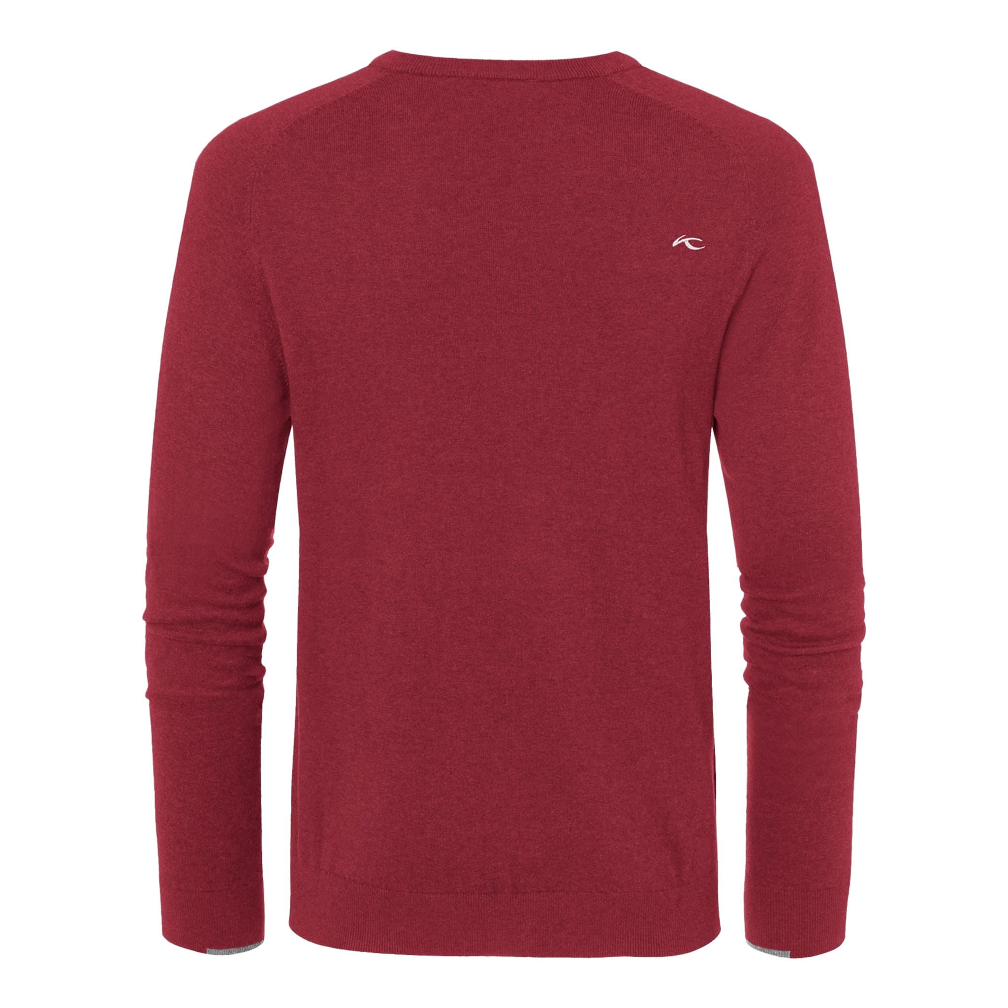 Kjus M Pullover scollo a V Kirk Cardinal Uomo