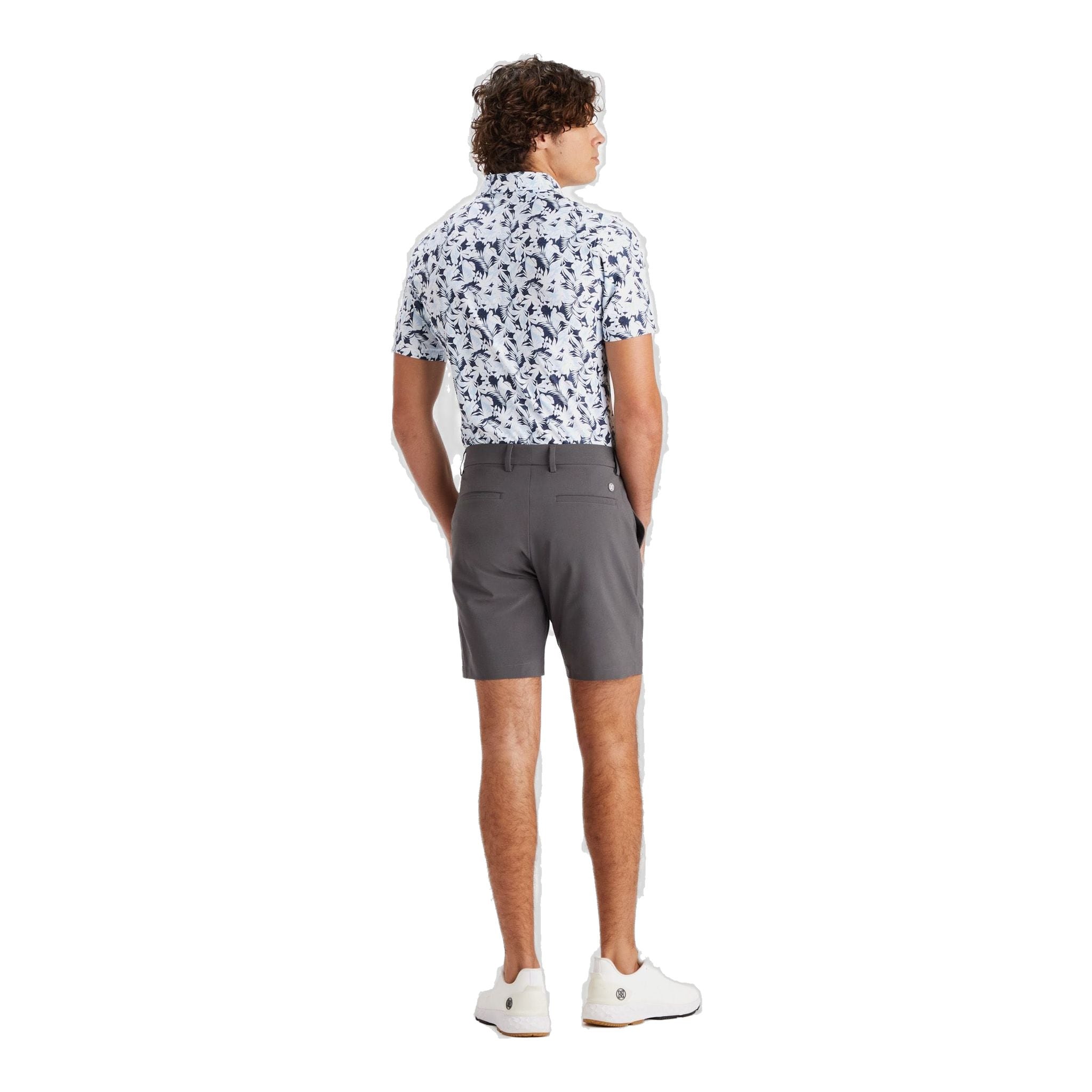 Polo da golf GFORE Palm Fronds Tech Piqué Slim Fit da uomo S Uomo