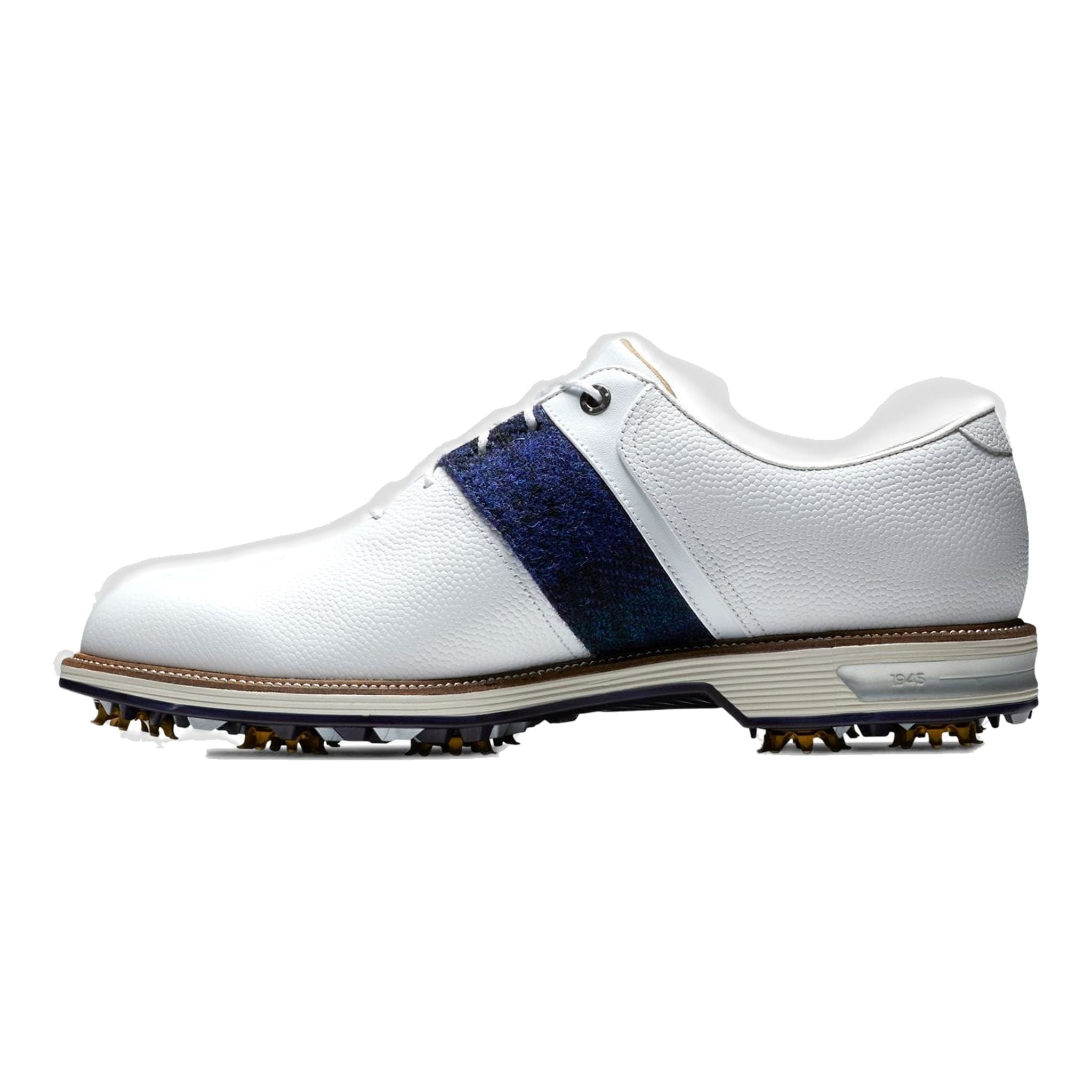 Footjoy M DJ Premiere Bianco/Blu/Verde Harris Tweed Uomo