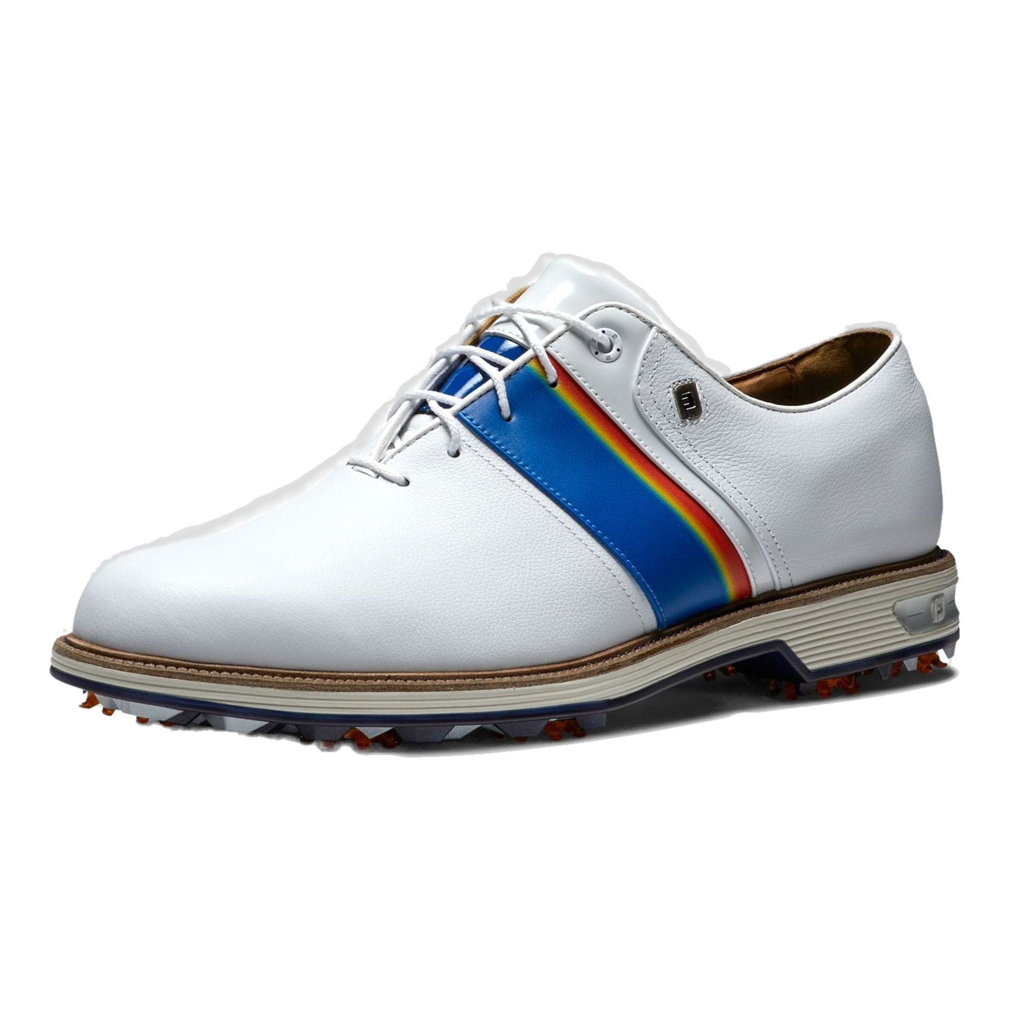 Footjoy DJ Premiere Bianco/Blu Navy/Arancione Uomo