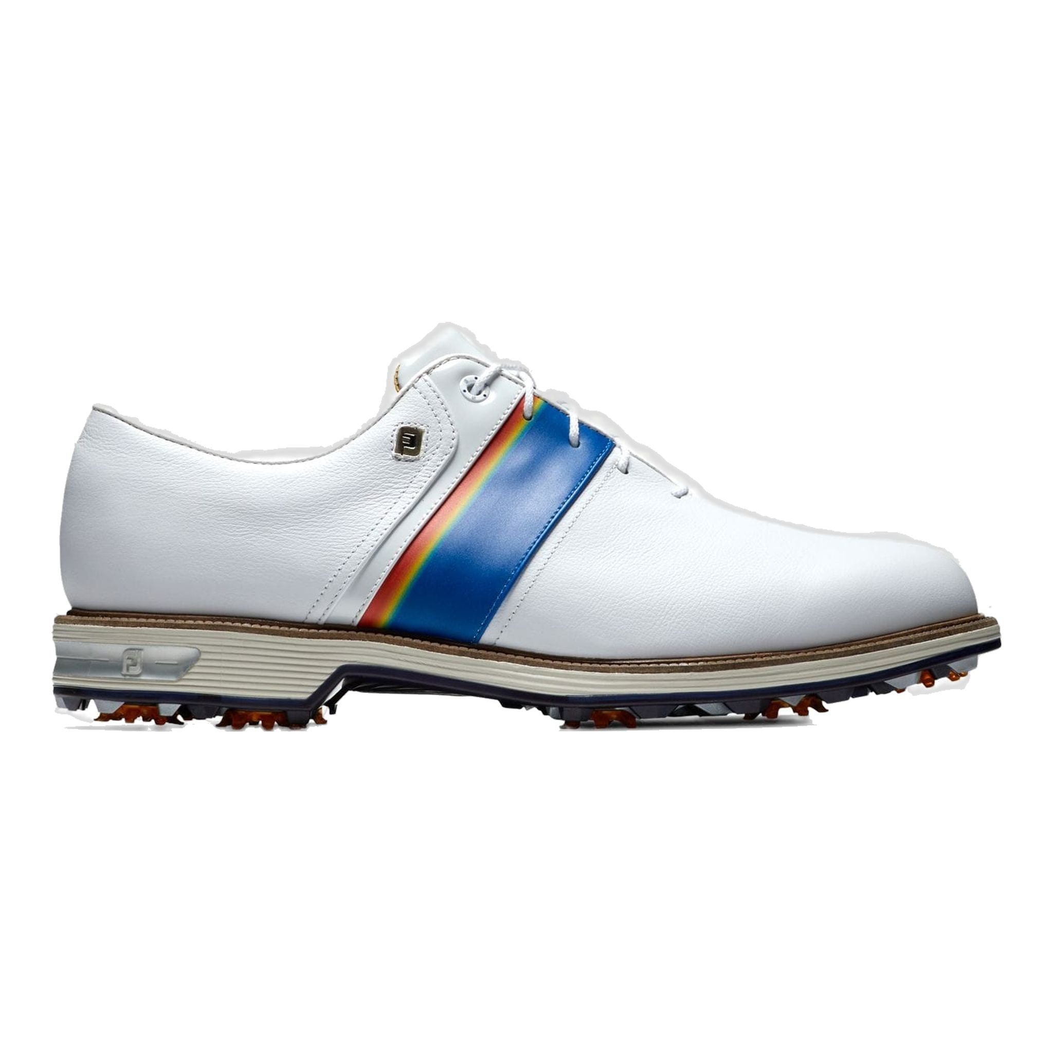Footjoy DJ Premiere Bianco/Blu Navy/Arancione Uomo