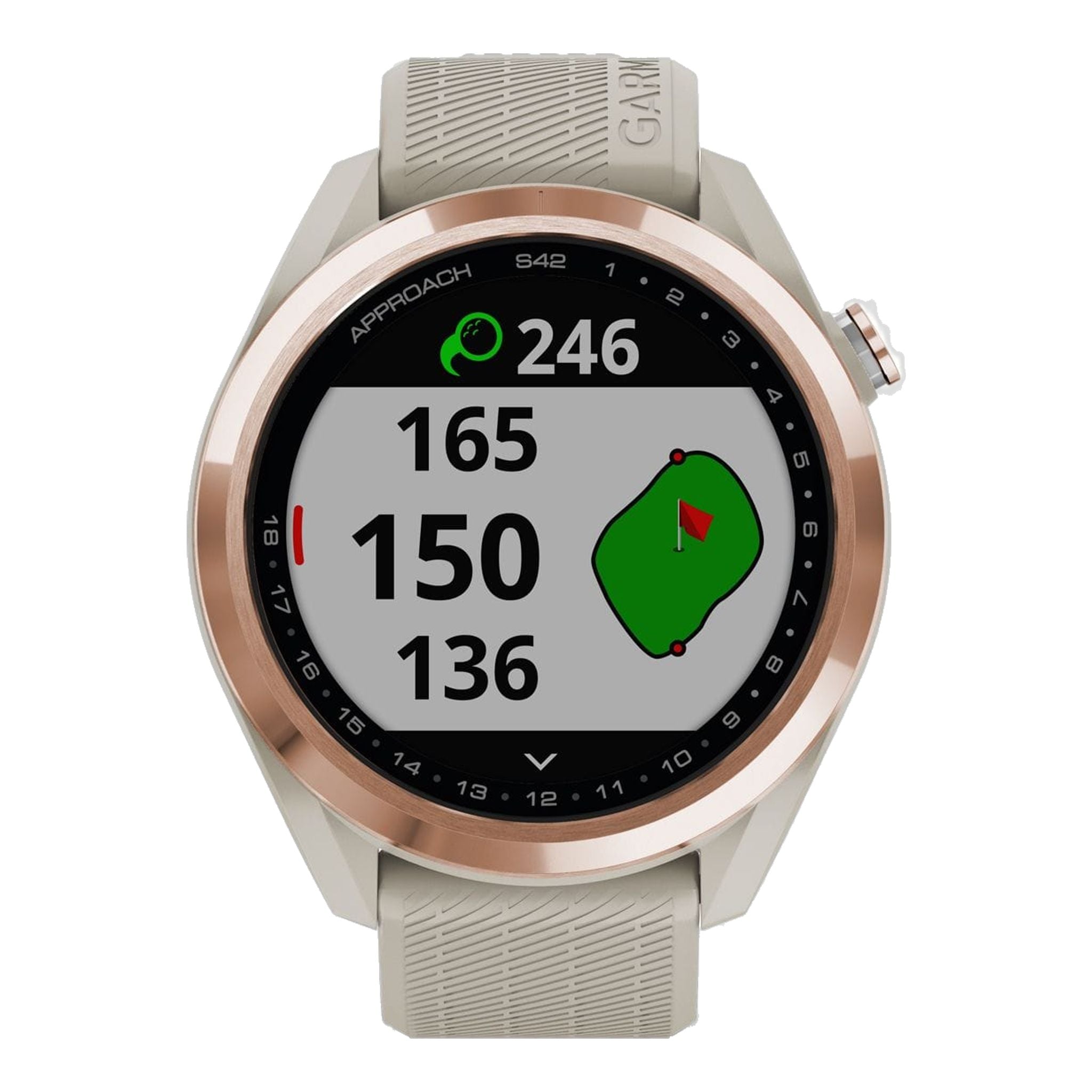 Orologio da golf GPS Garmin Approach S42