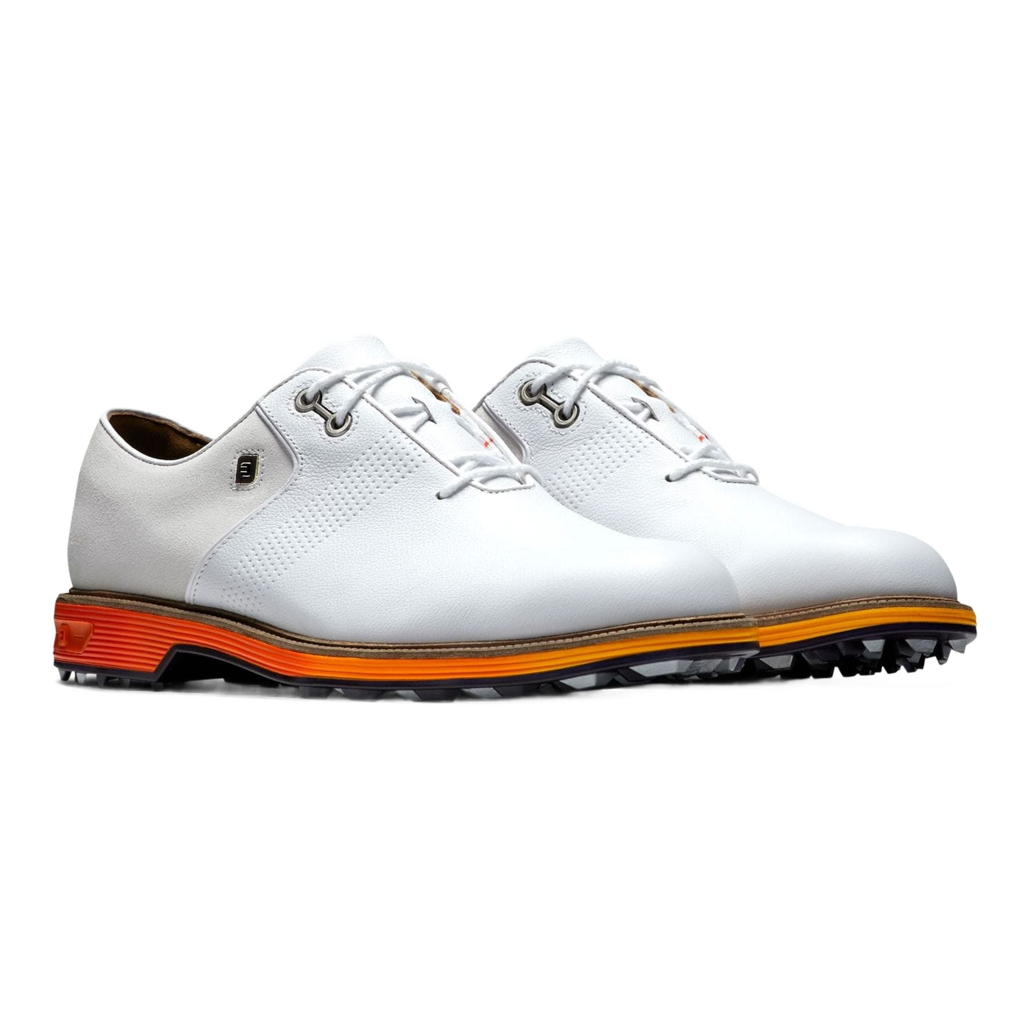 Footjoy DJ Premiere SL Bianco/Bianco/Arancione Uomo