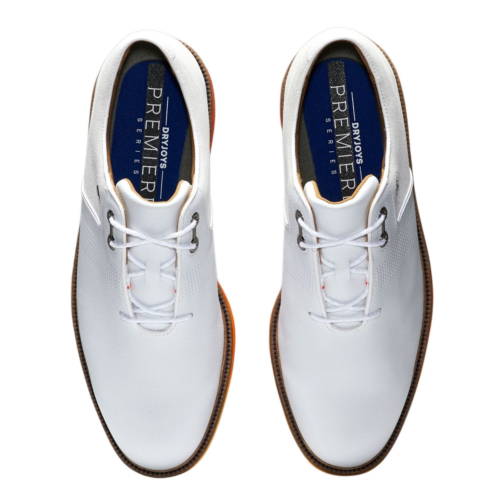 Footjoy DJ Premiere SL Bianco/Bianco/Arancione Uomo