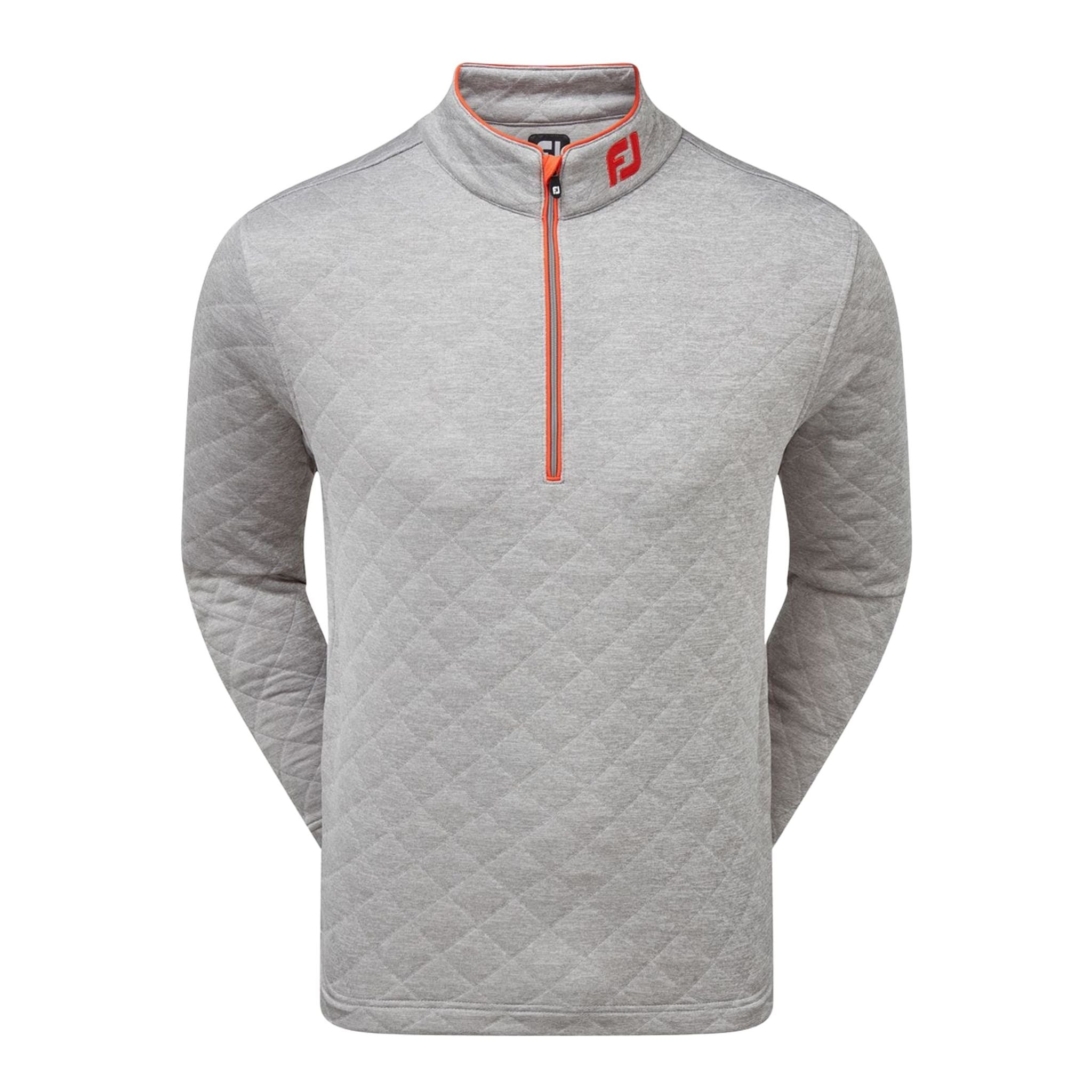 Maglione Footjoy Diamond Jacquard 1/2 Grigio Uomo