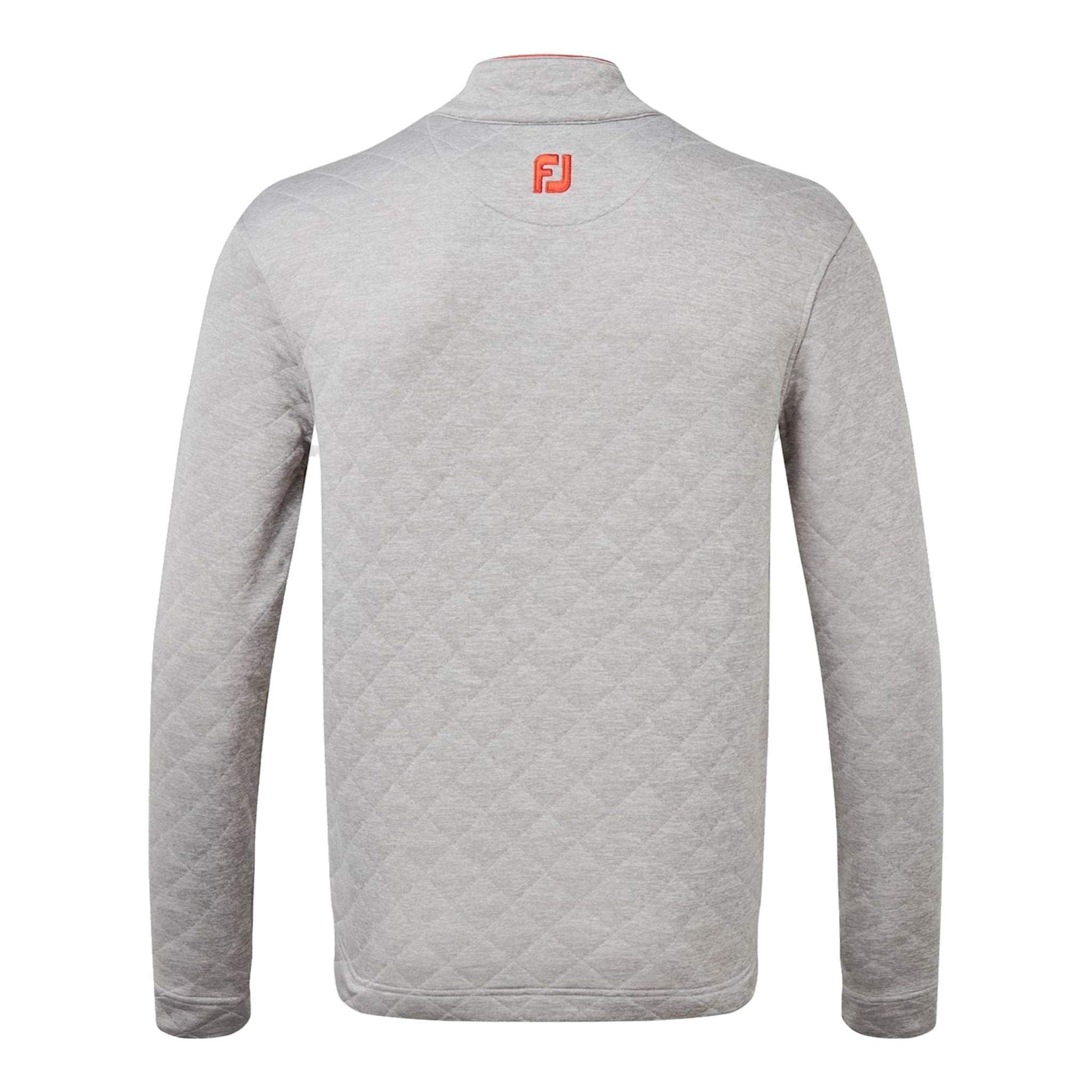 Maglione Footjoy Diamond Jacquard 1/2 Grigio Uomo