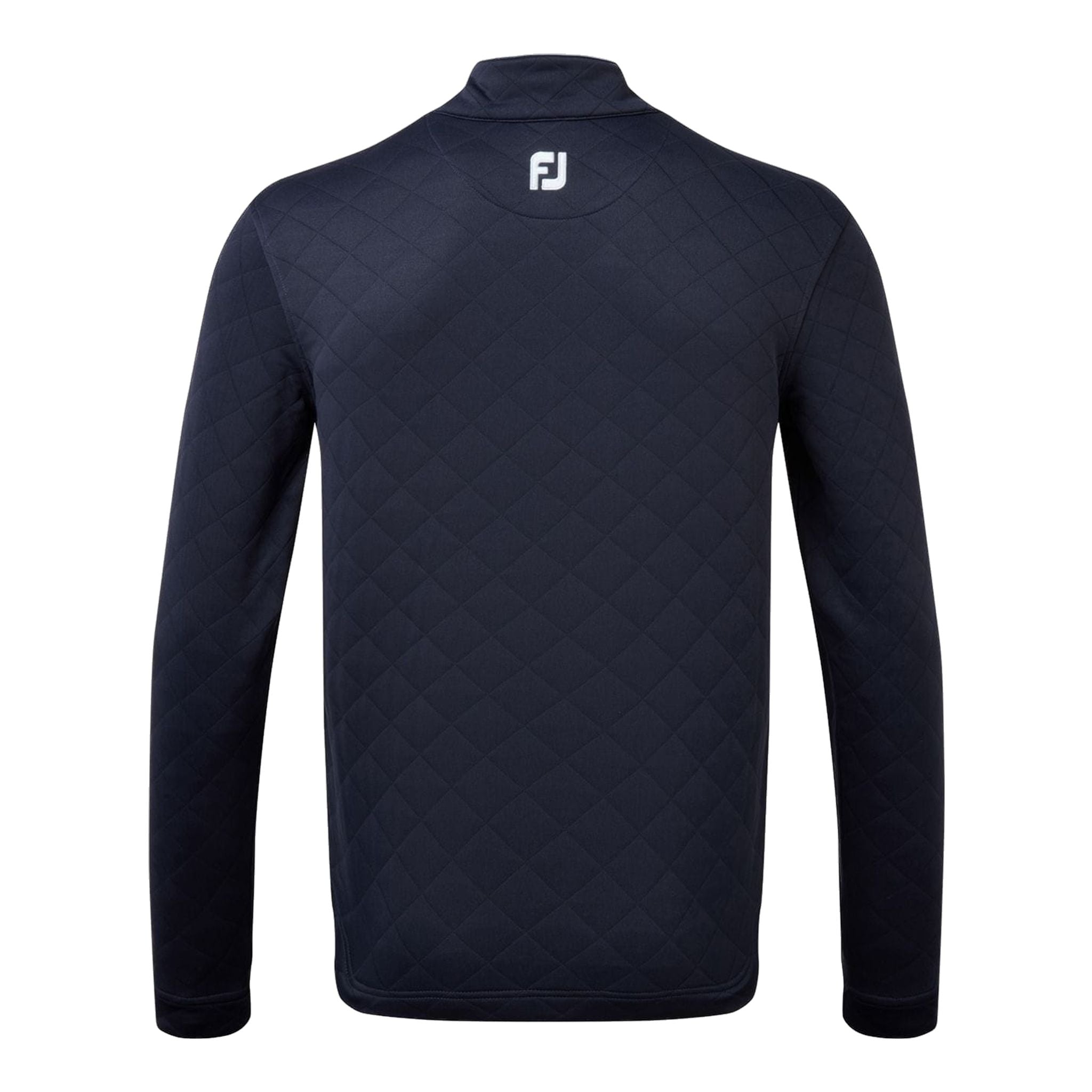 Maglione Footjoy Diamond Jacquard 1/2 Zip Blu Uomo