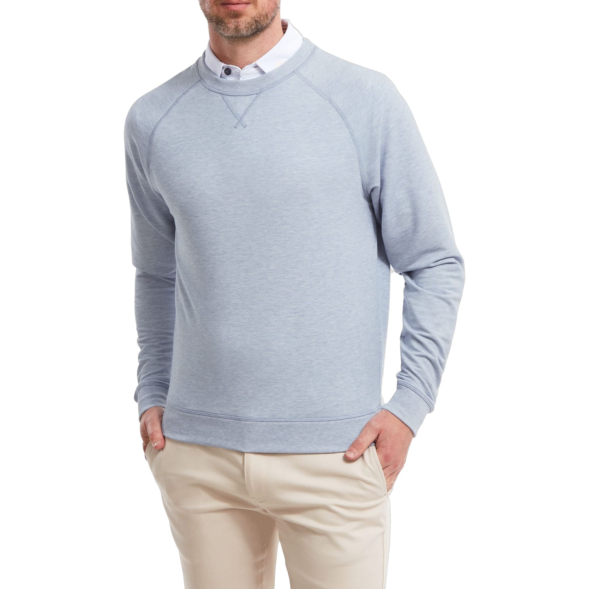 Maglione Footjoy Drirelease French Terry girocollo uomo