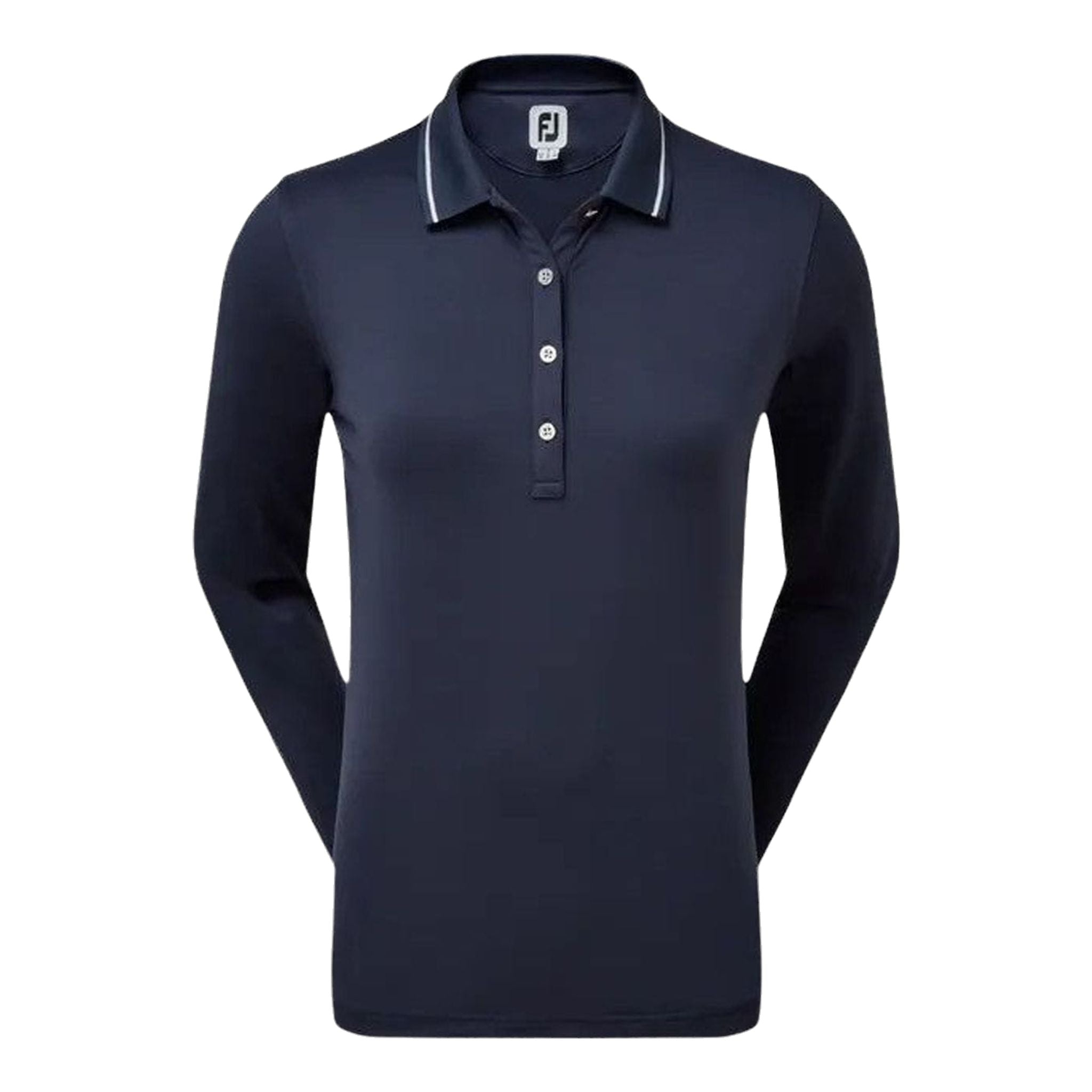 Footjoy W Polo termica manica lunga blu navy da donna