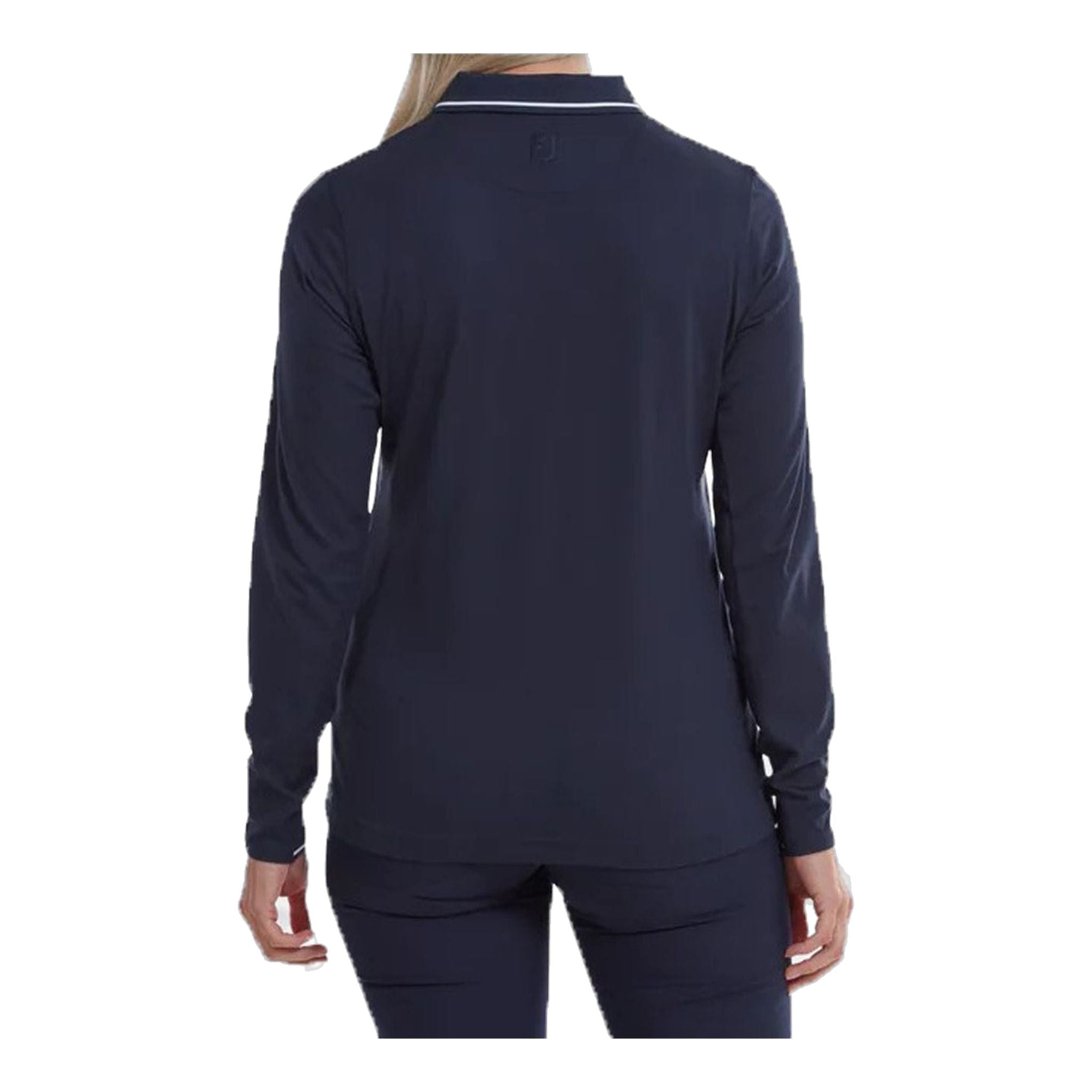 Footjoy W Polo termica manica lunga blu navy da donna