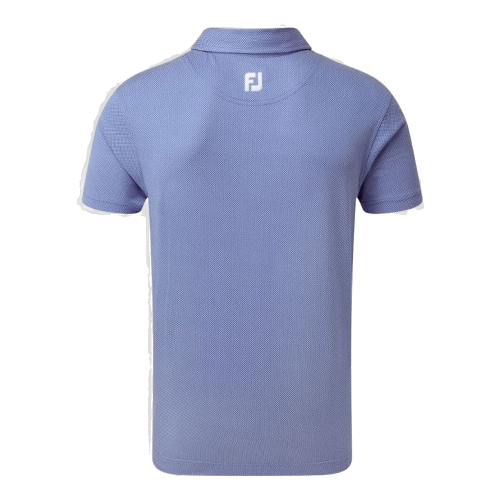 Polo Footjoy M Four Dot Jaquard SS blu navy/bianco da uomo