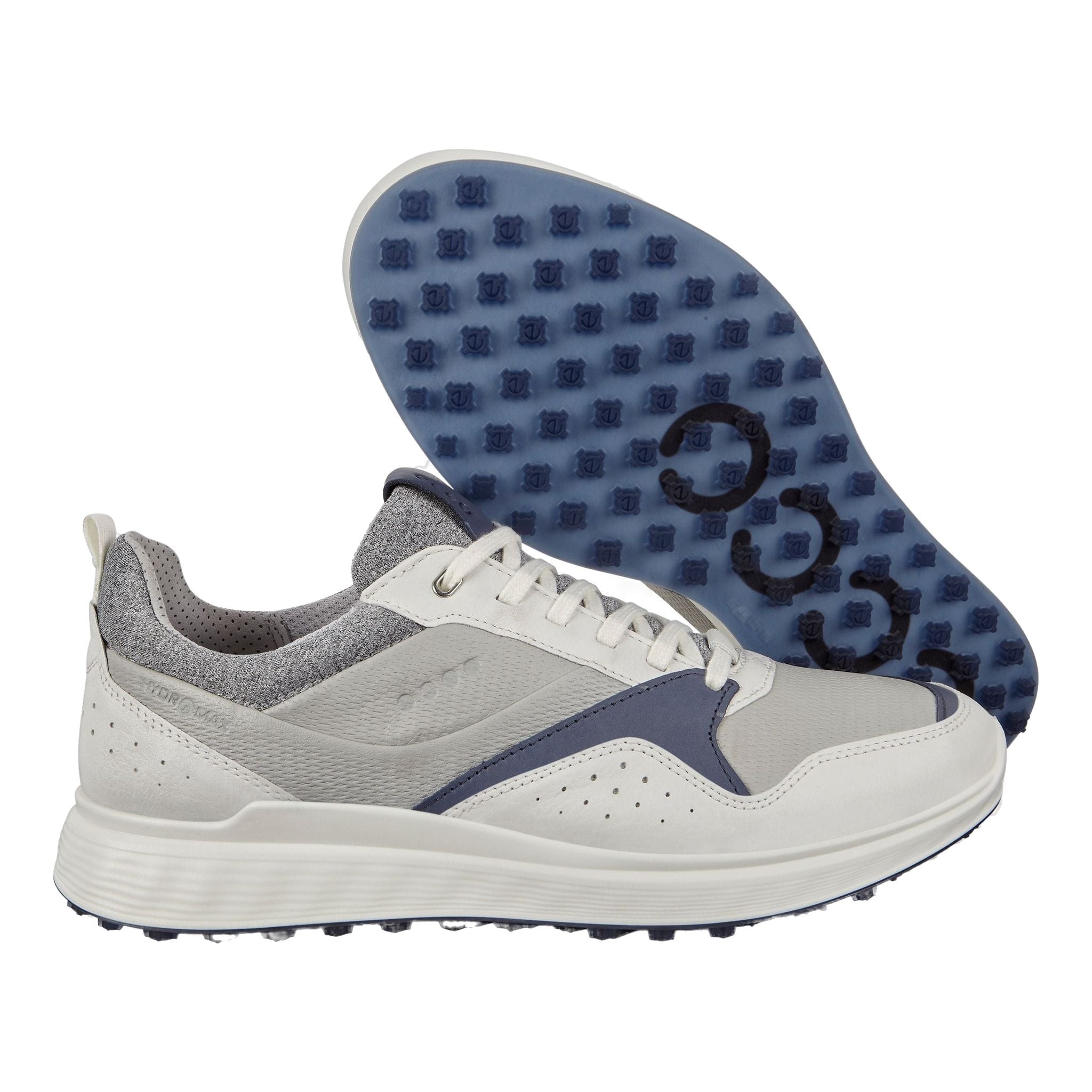 Ecco M S-Casual Bianco/Blu Navy Uomo
