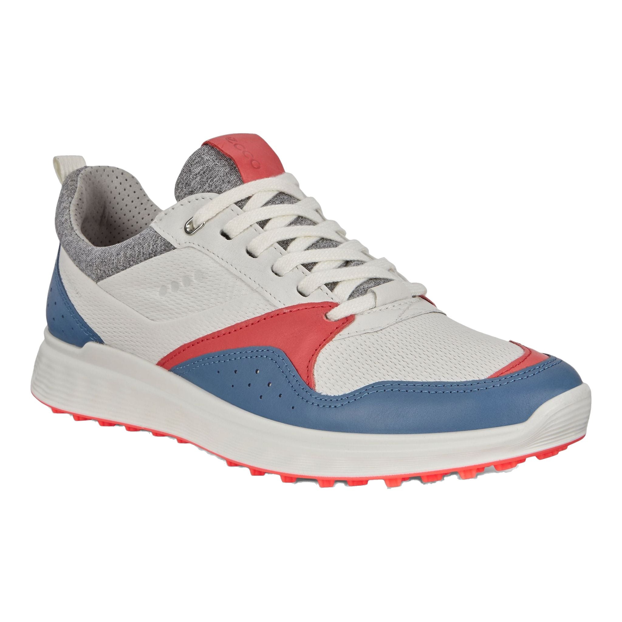 Ecco W S-Casual Retro Blu Corallo/Neon Donna