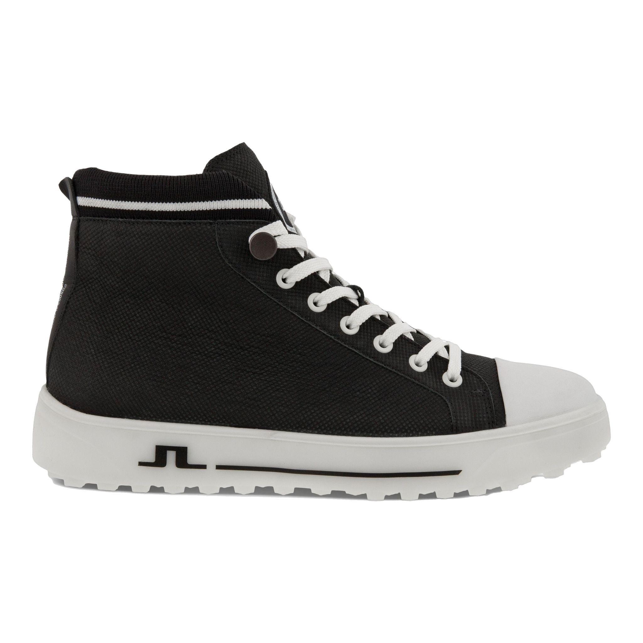 Ecco W Golf Tray "JL" Nero/Bianco Limited Donna