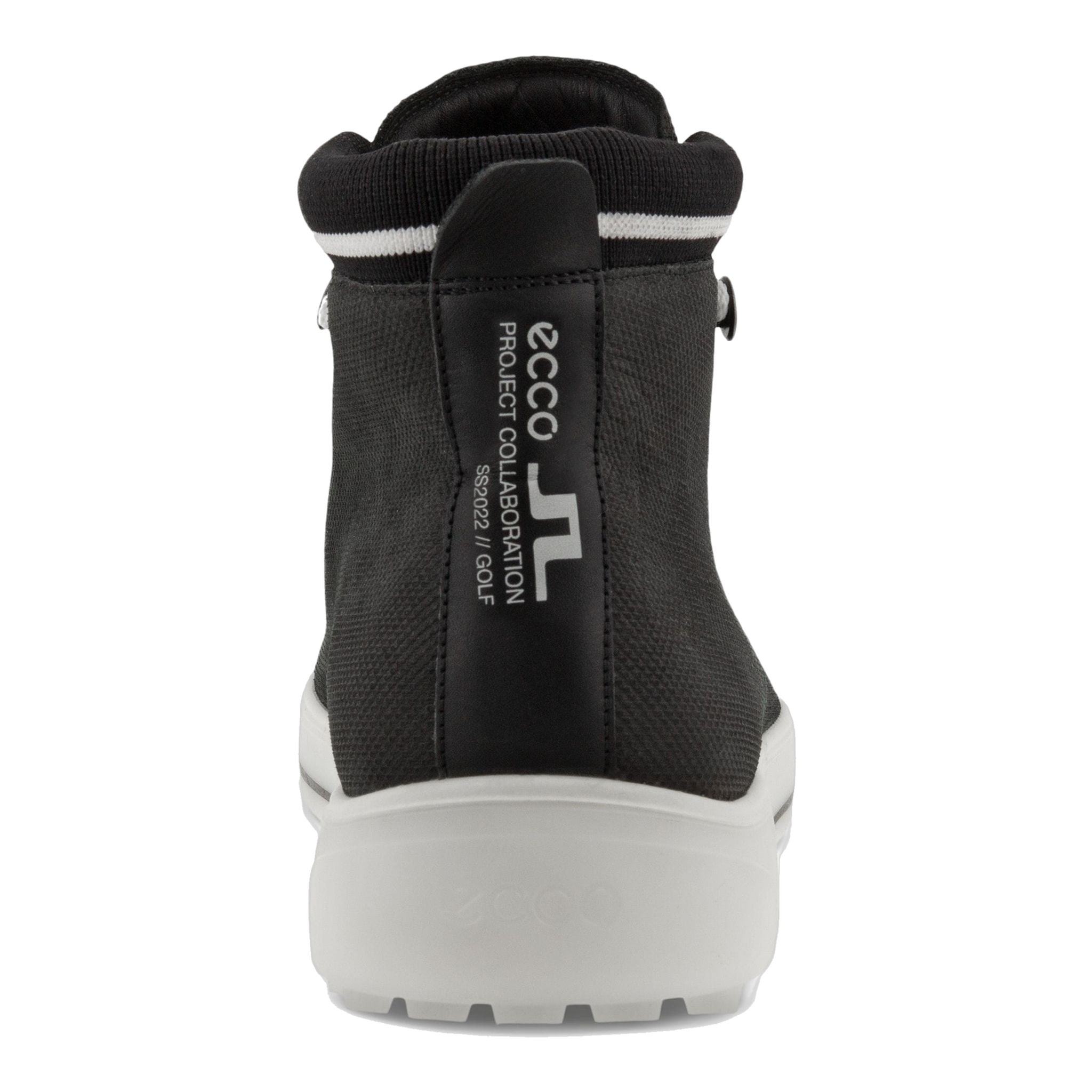 Ecco W Golf Tray "JL" Nero/Bianco Limited Donna