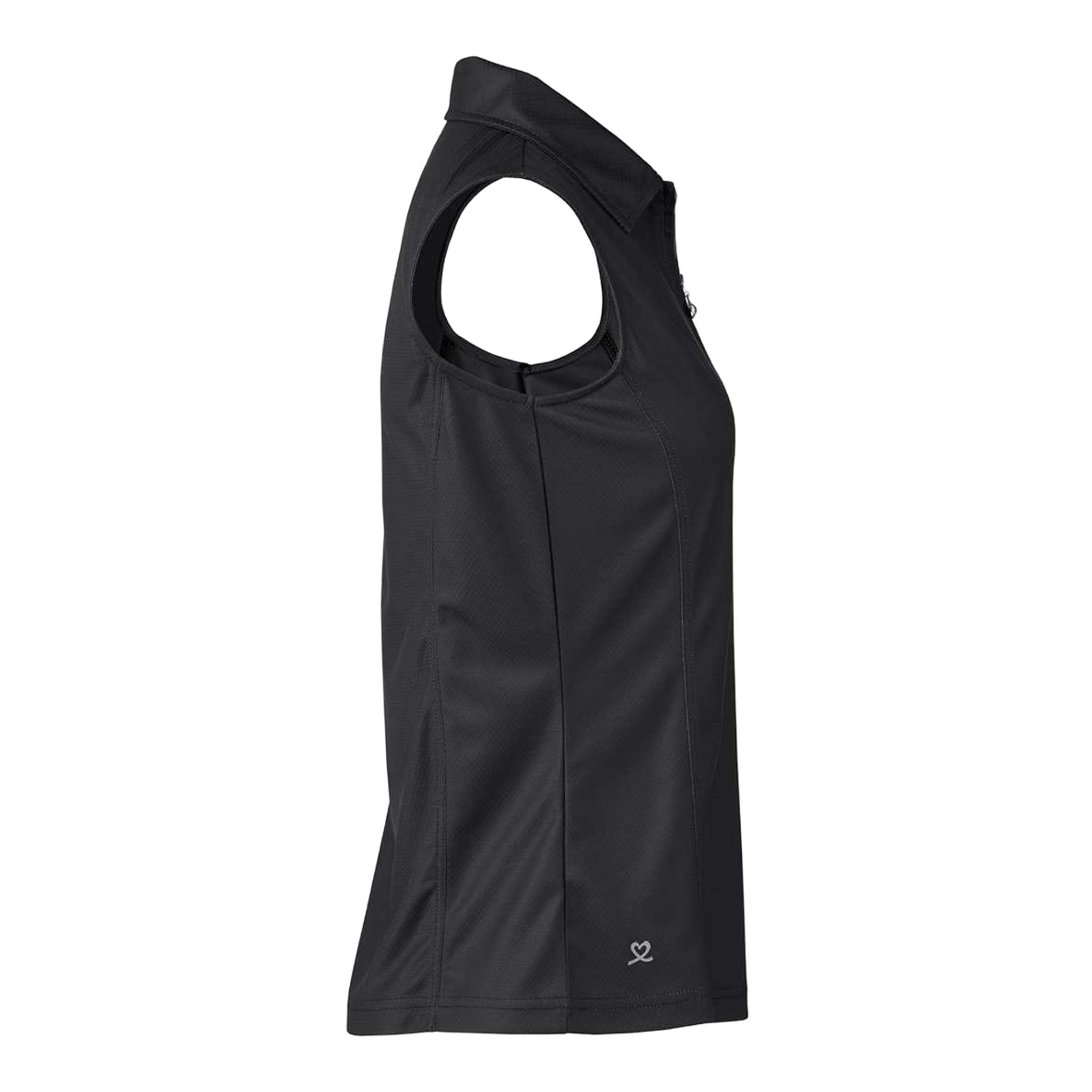 Polo sportiva quotidiana Macy SL nera da donna