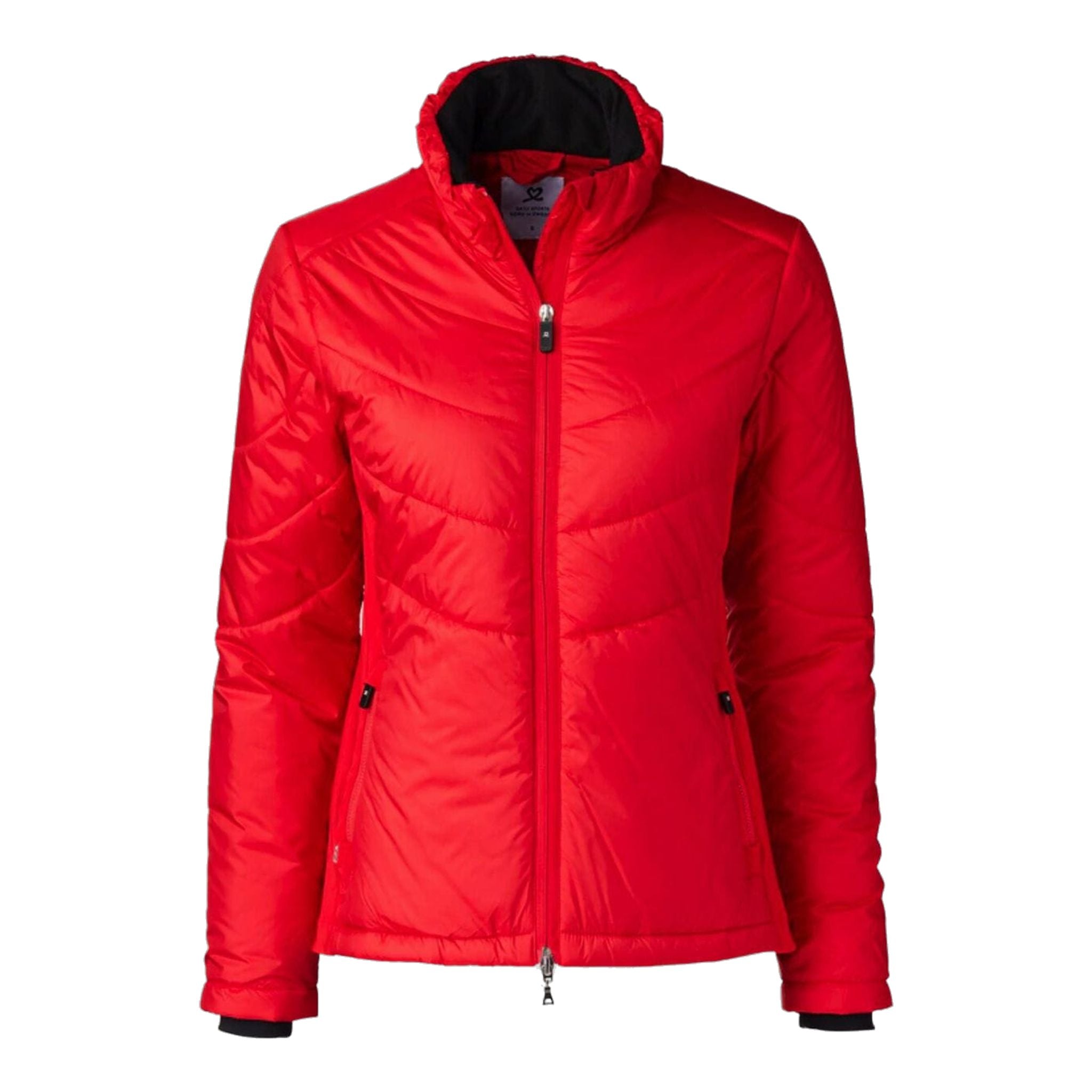 Giacca sportiva quotidiana Jaclyn Cardinal Red Donna
